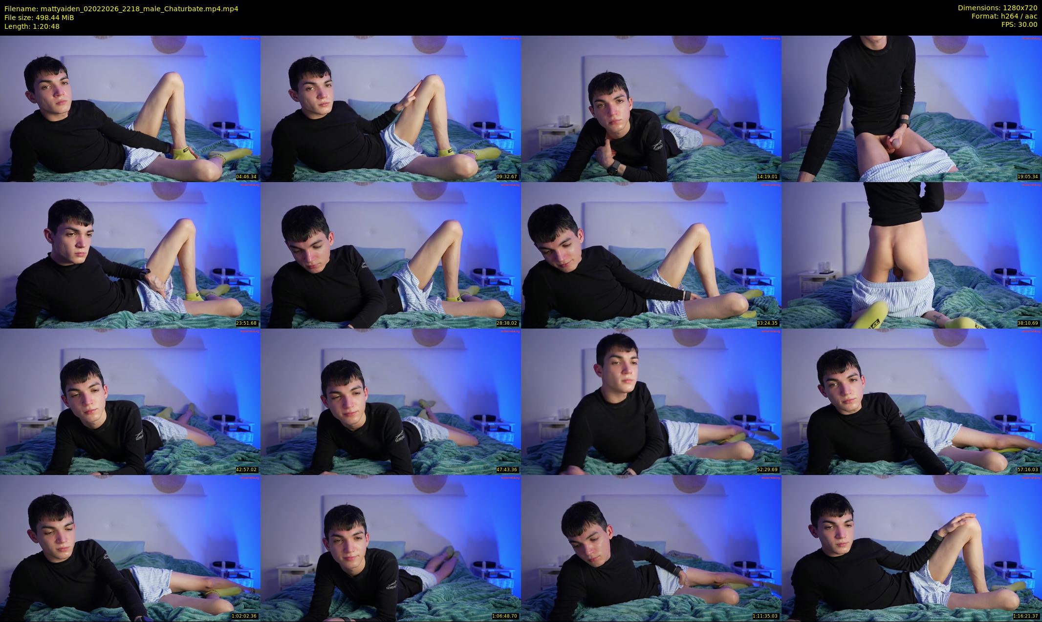 mattyaiden — 81 minute Chaturbate male cam show recording, 720p, Feb 2, 2026