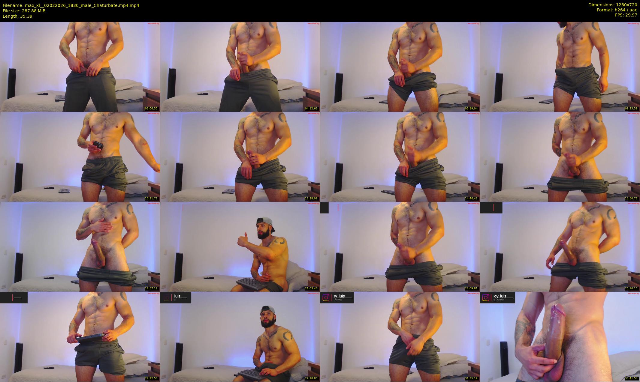 max_xl_ — 36 minute Chaturbate male cam show recording, 720p, Feb 2, 2026