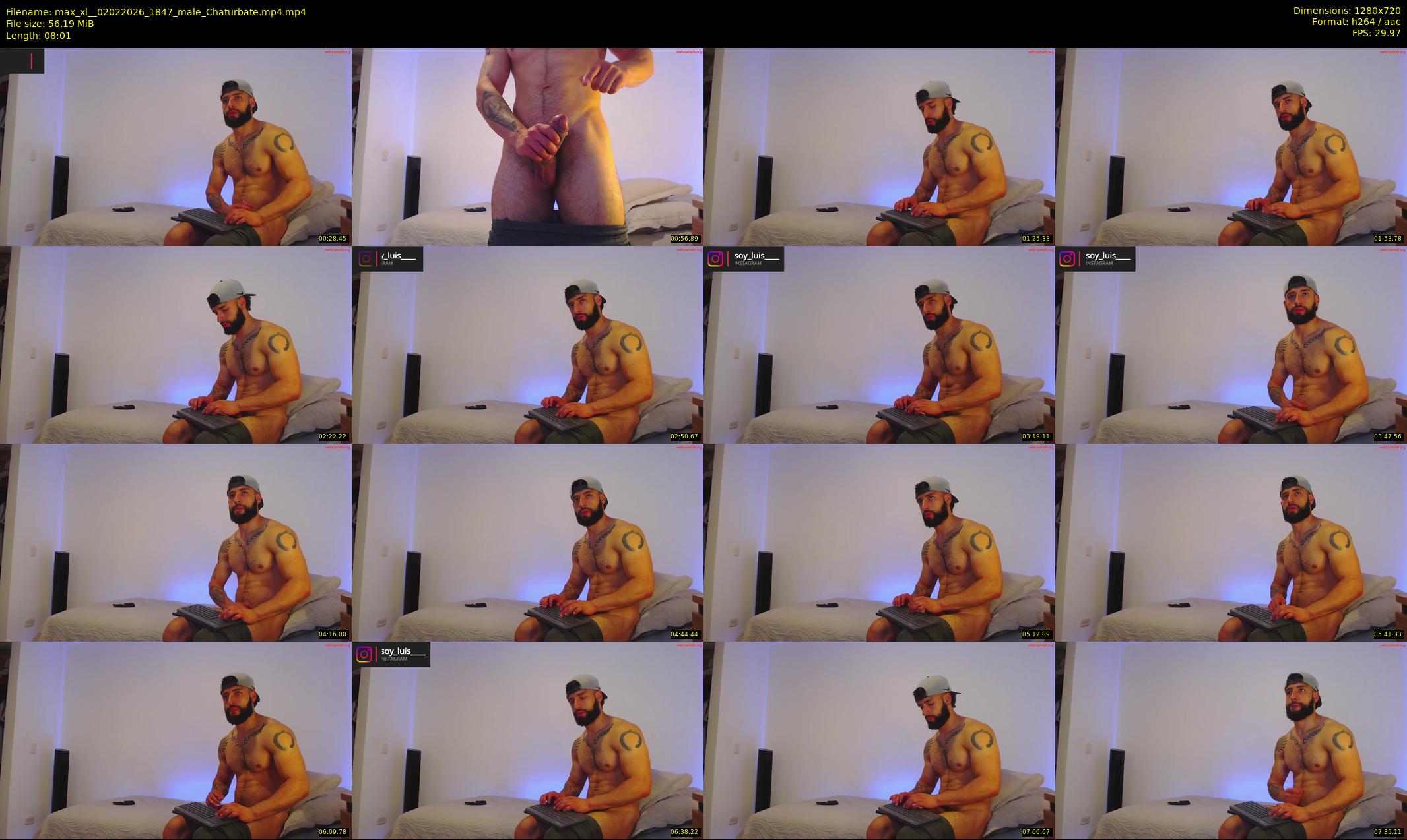 max_xl_ — 9 minute Chaturbate male cam show recording, 720p, Feb 2, 2026