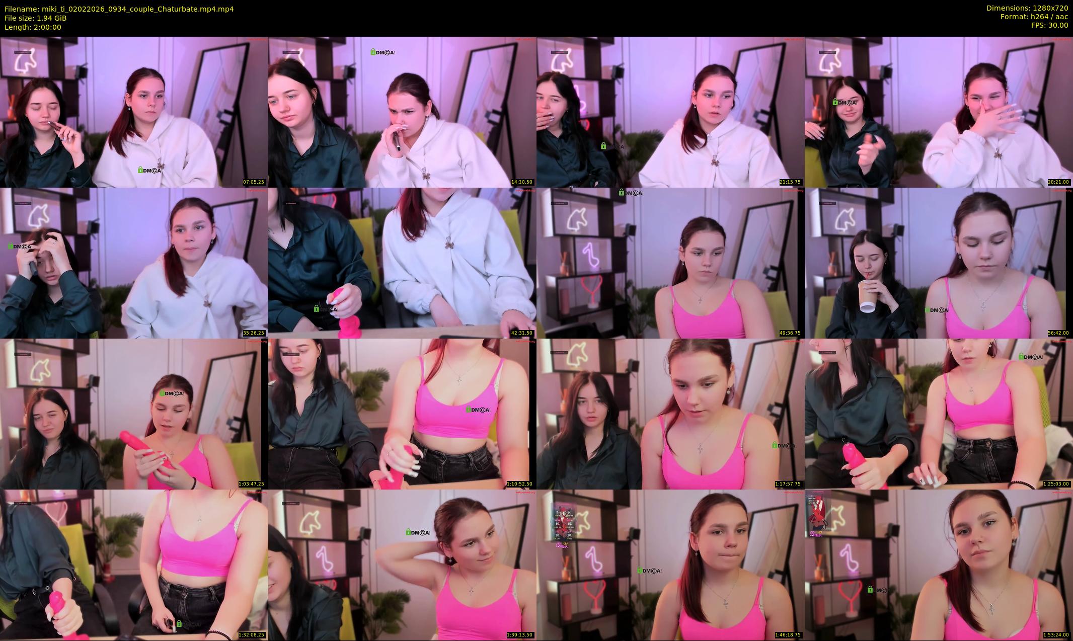 miki_ti — 120 minute Chaturbate female cam show recording, 720p, Feb 2, 2026