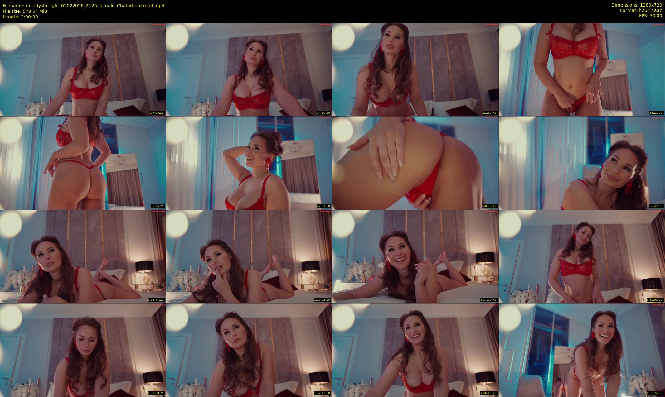 miladystarlight — 120 minute Chaturbate female cam show recording, 720p, Feb 2, 2026