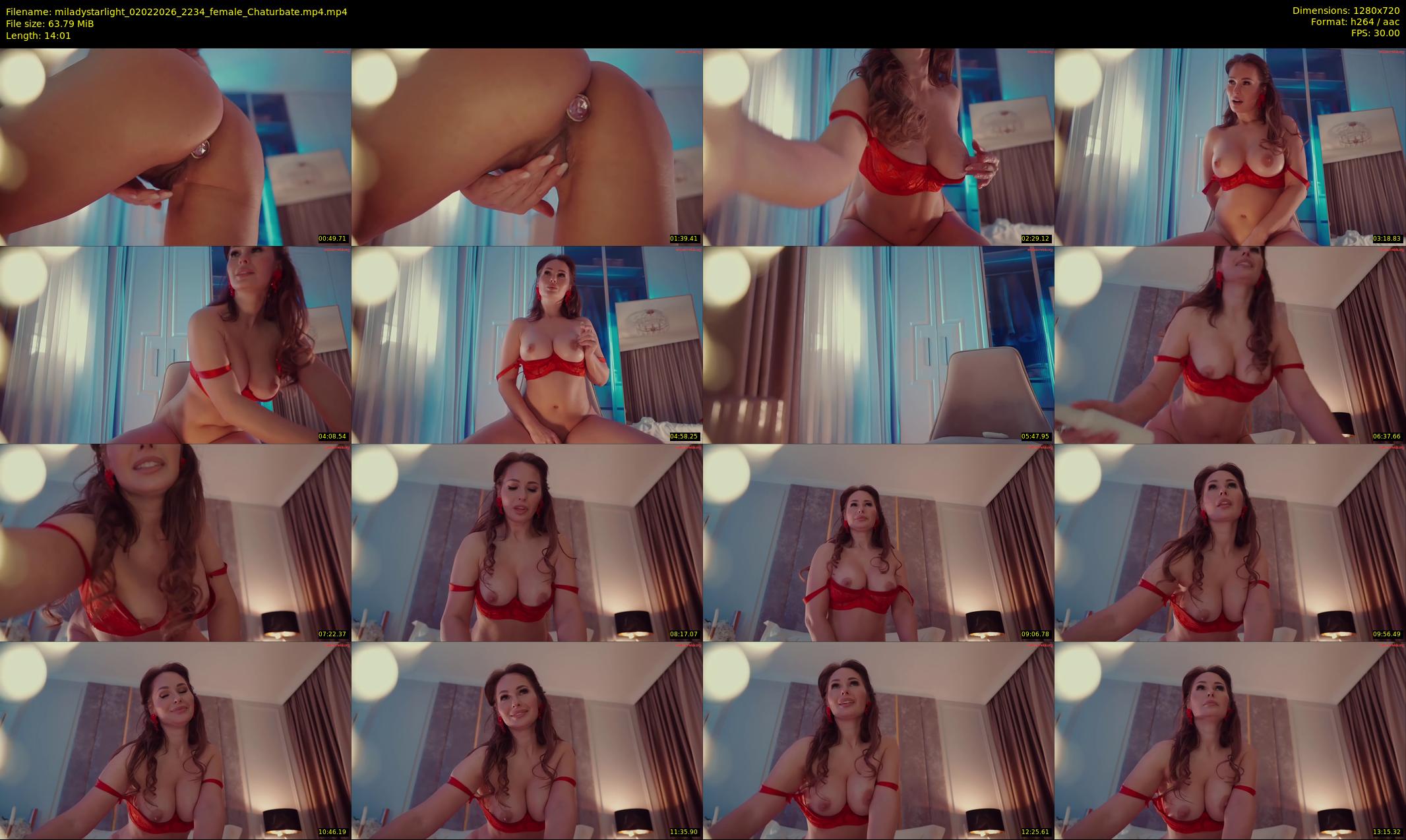 miladystarlight — 15 minute Chaturbate female cam show recording, 720p, Feb 2, 2026