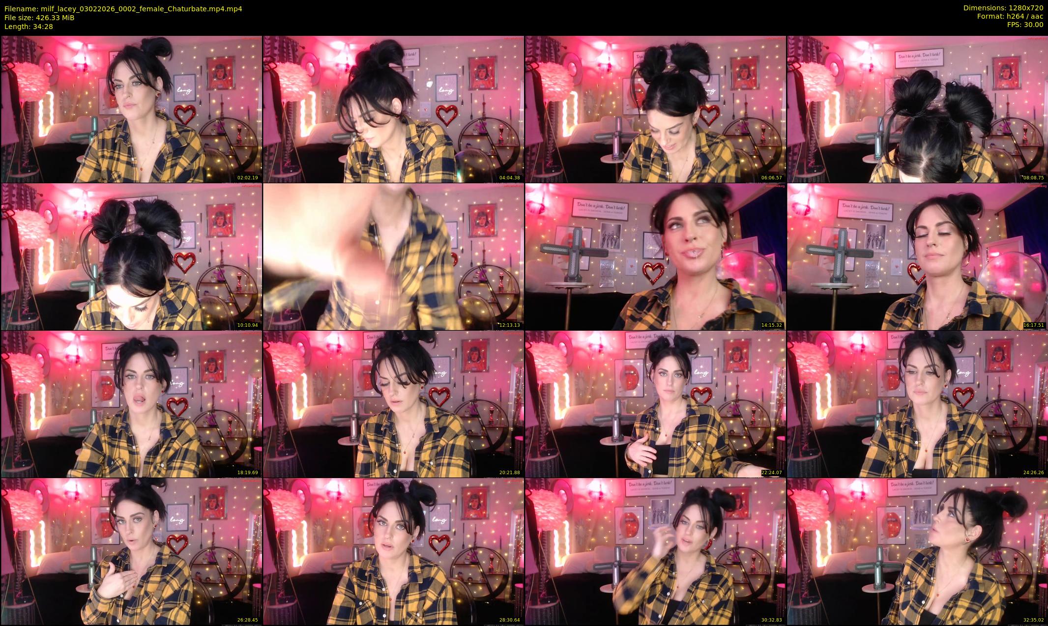 milf_lacey — 35 minute Chaturbate female cam show recording, 720p, Feb 3, 2026