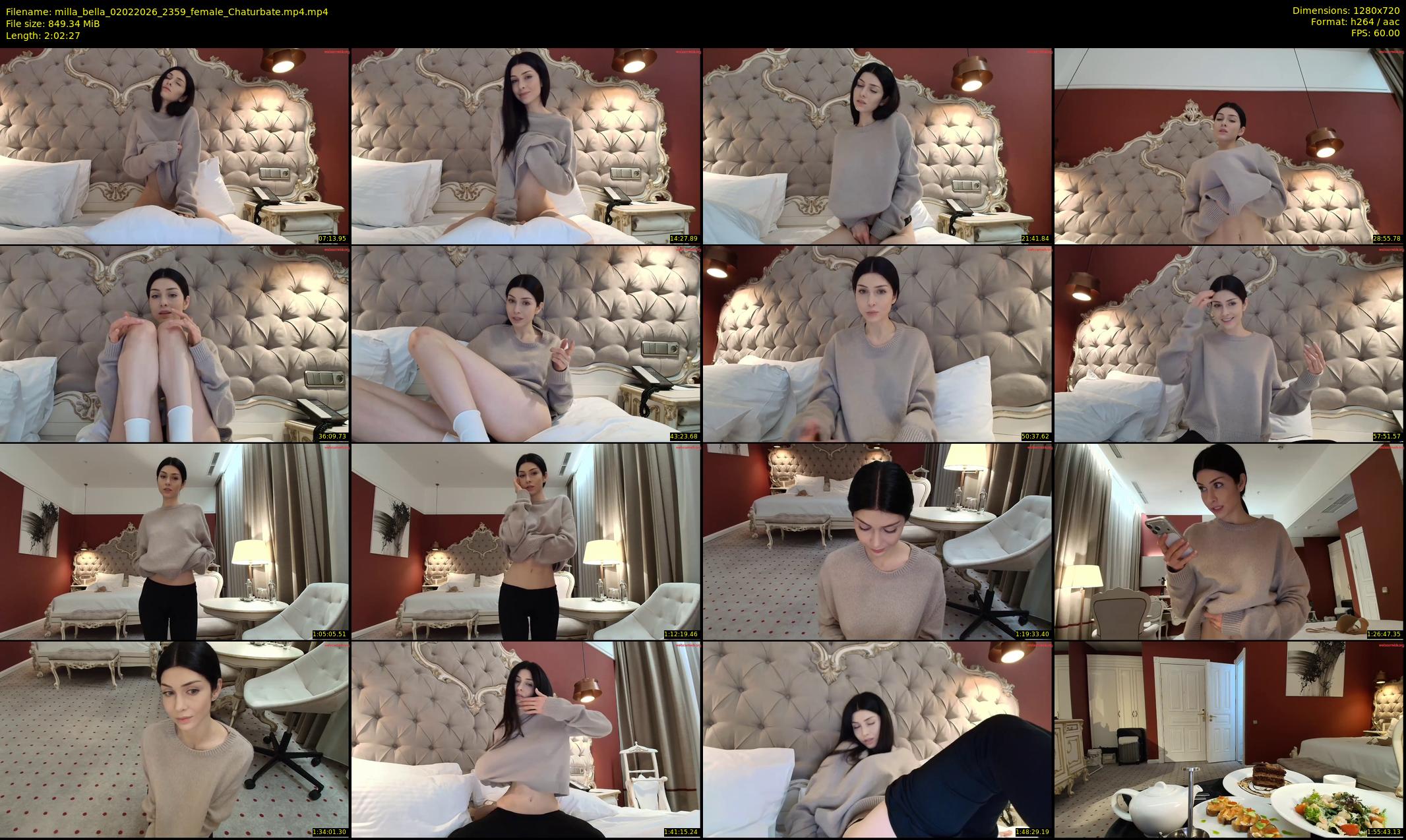 milla_bella — 123 minute Chaturbate female cam show recording, 720p, Feb 2, 2026