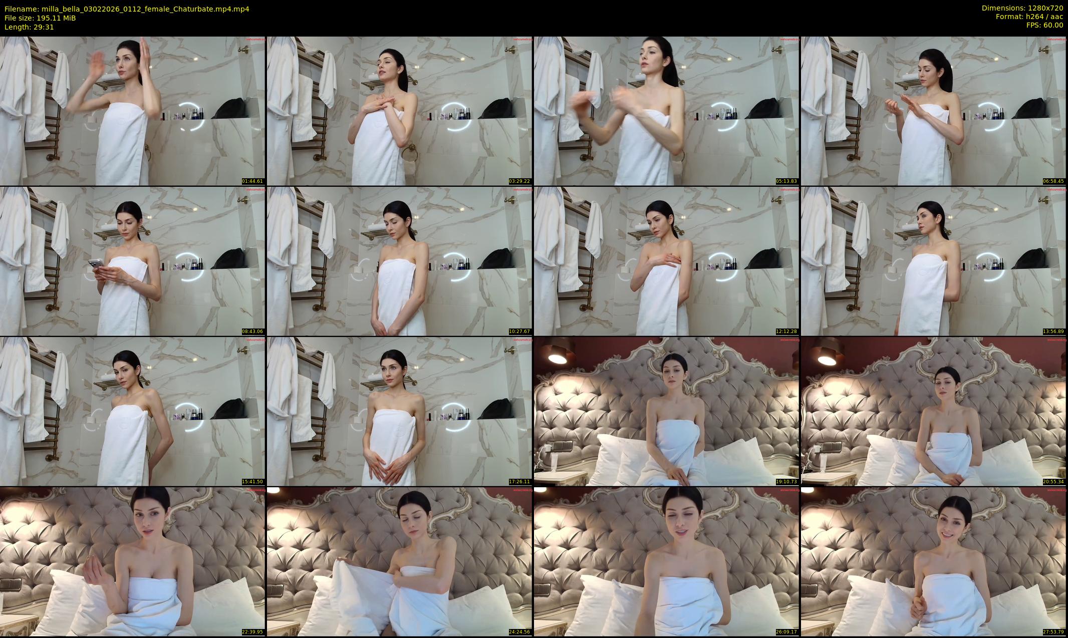 milla_bella — 30 minute Chaturbate female cam show recording, 720p, Feb 3, 2026