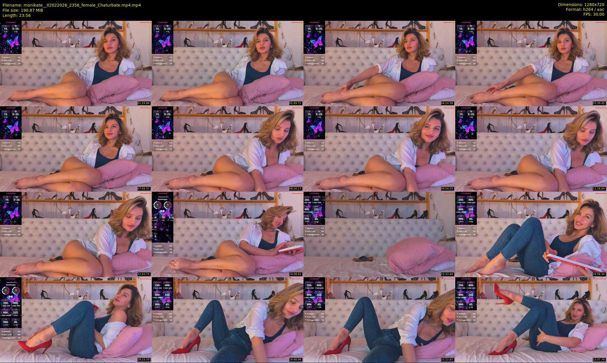 monikate_ — 24 minute Chaturbate couple cam show recording, 720p, Feb 2, 2026