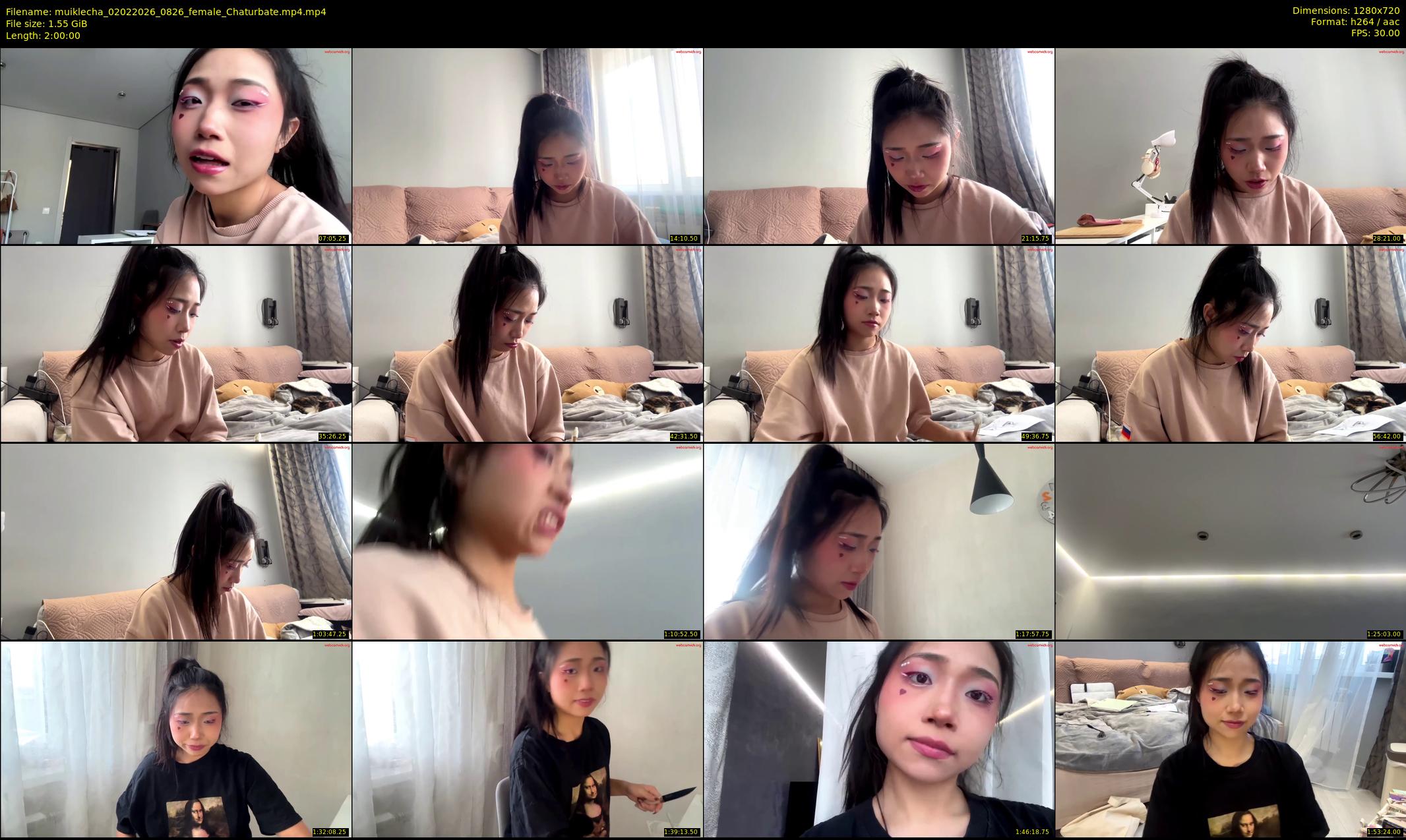 muiklecha — 120 minute Chaturbate female cam show recording, 720p, Feb 2, 2026