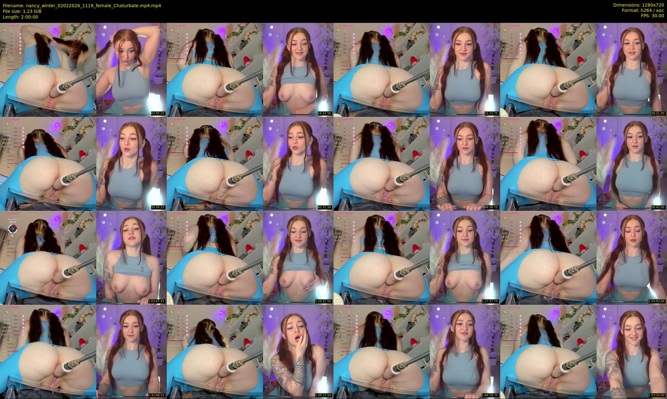 nancy_winter — 120 minute Chaturbate female cam show recording, 720p, Feb 2, 2026