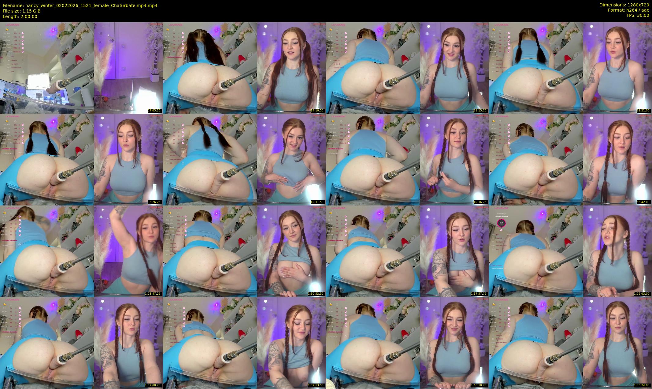 nancy_winter — 120 minute Chaturbate female cam show recording, 720p, Feb 2, 2026