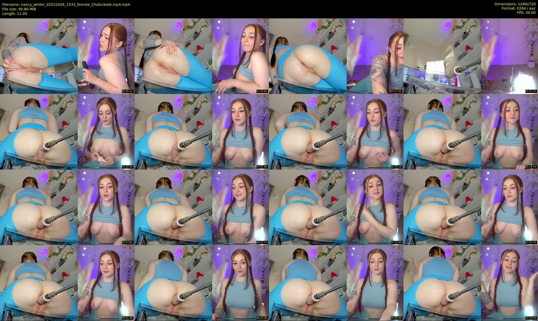 nancy_winter — 12 minute Chaturbate female cam show recording, 720p, Feb 2, 2026
