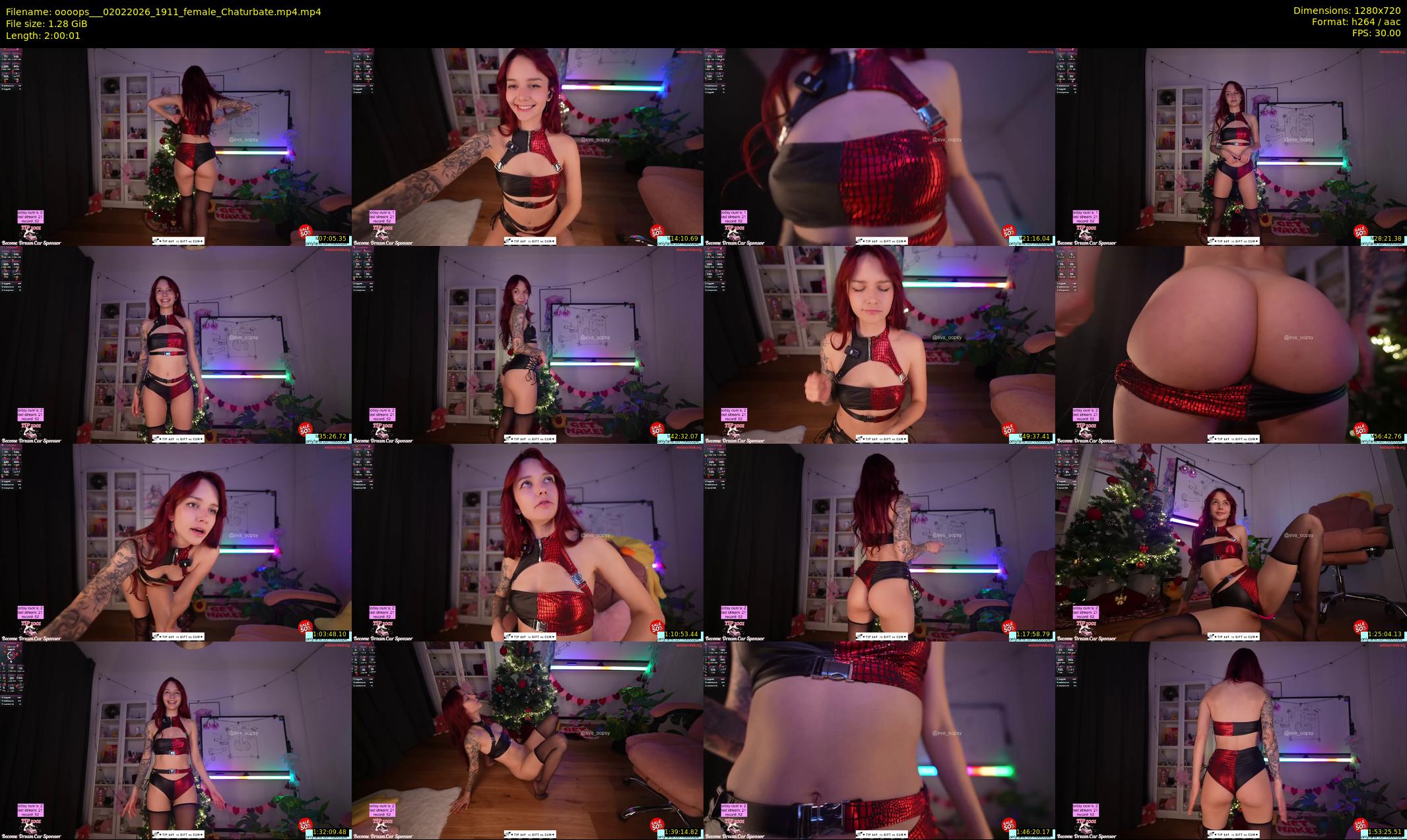 oooops__ — 121 minute Chaturbate female cam show recording, 720p, Feb 2, 2026