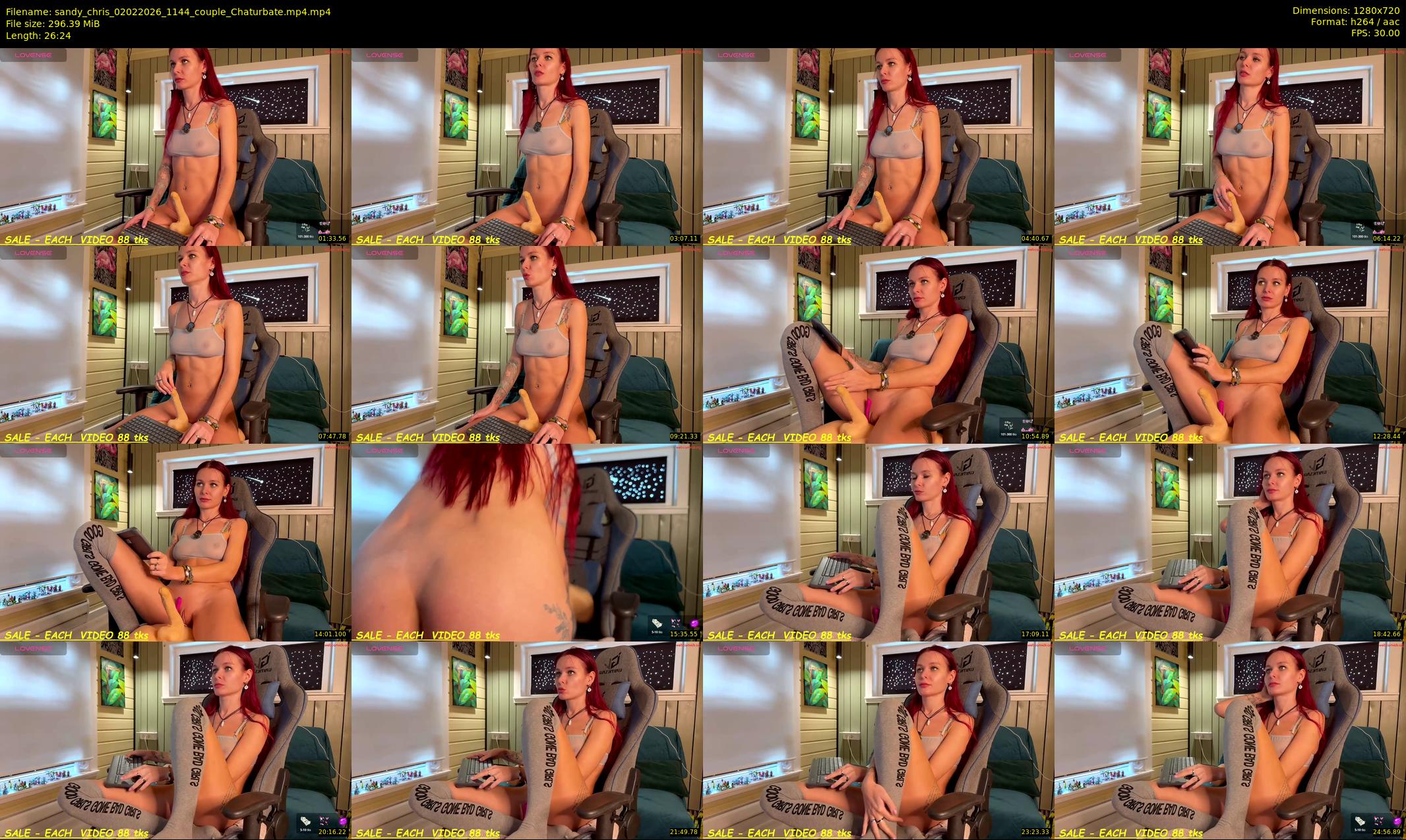 sandy_chris — 27 minute Chaturbate couple cam show recording, 720p, Feb 2, 2026