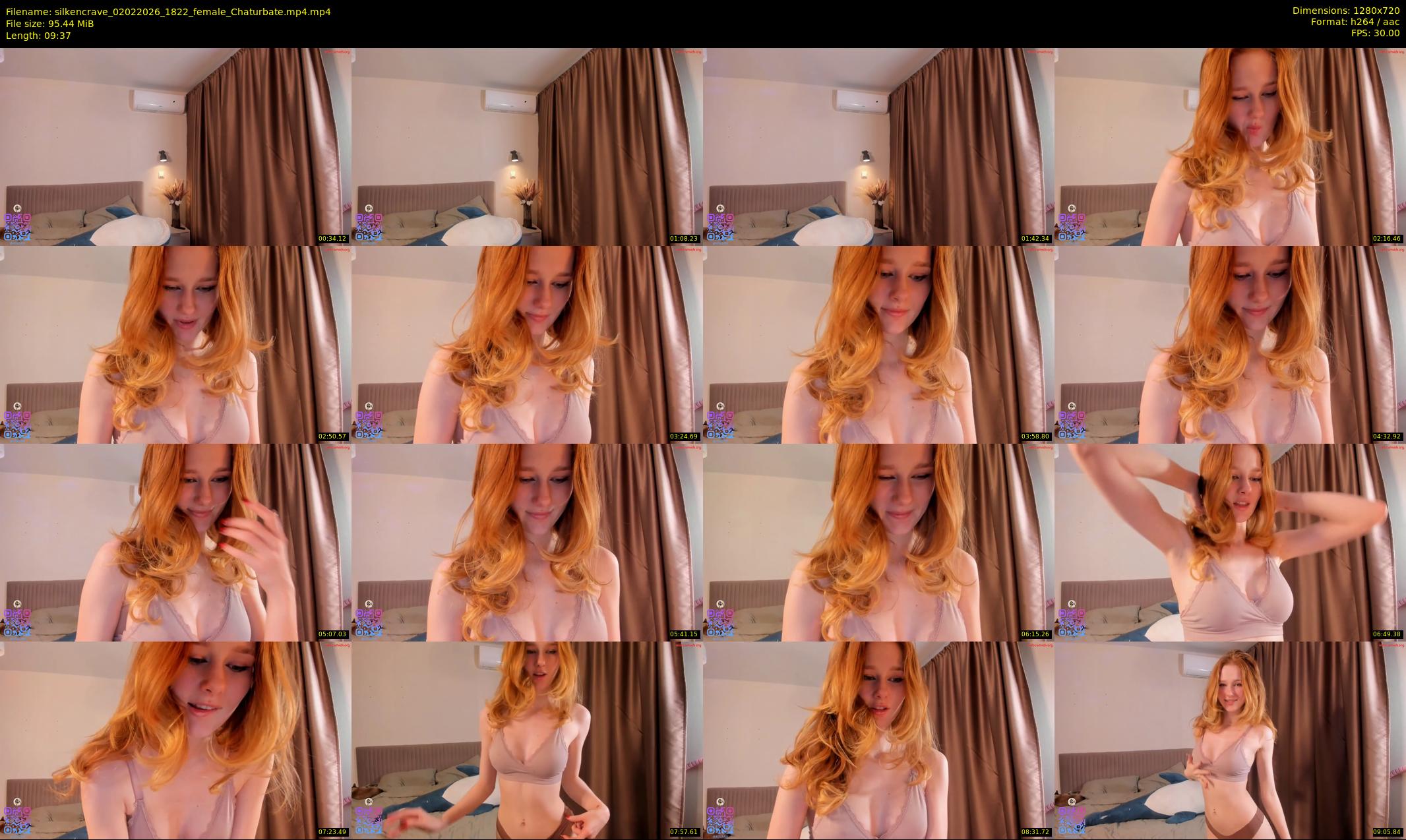 silkencrave — 10 minute Chaturbate female cam show recording, 720p, Feb 2, 2026