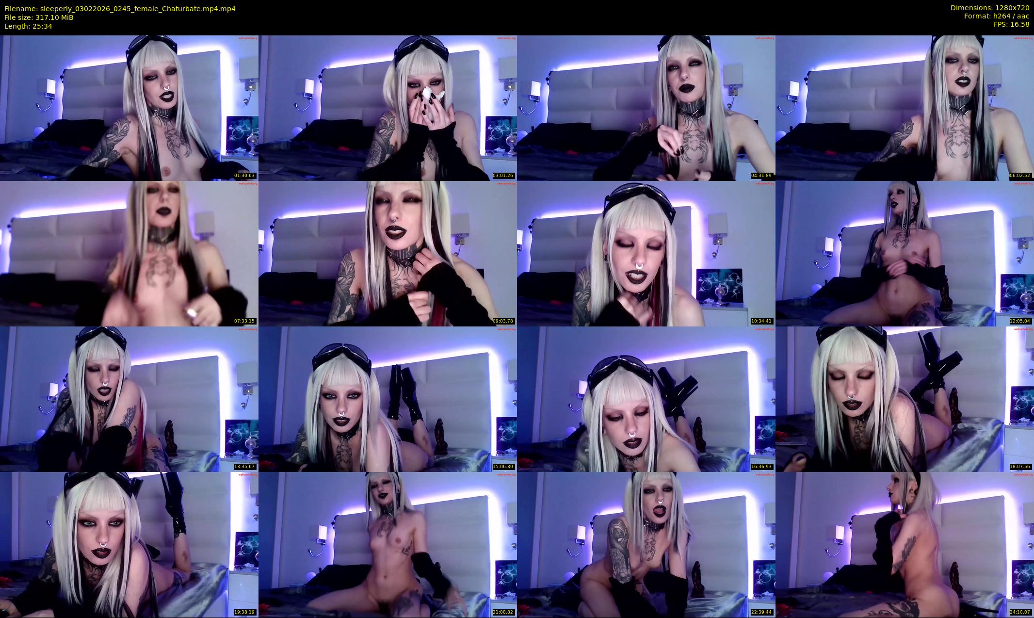 sleeperly — 26 minute Chaturbate female cam show recording, 720p, Feb 3, 2026