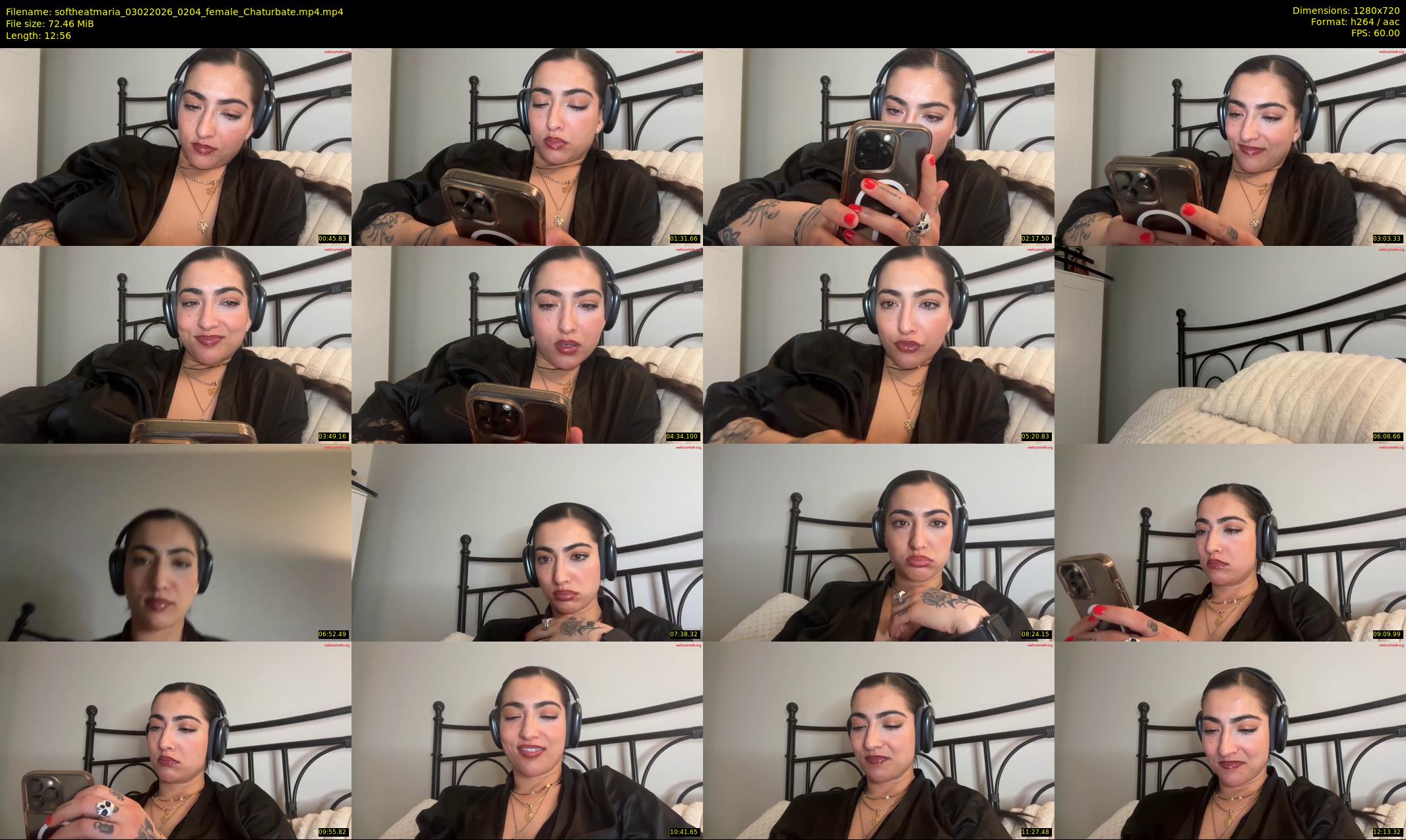 softheatmaria — 13 minute Chaturbate female cam show recording, 720p, Feb 3, 2026