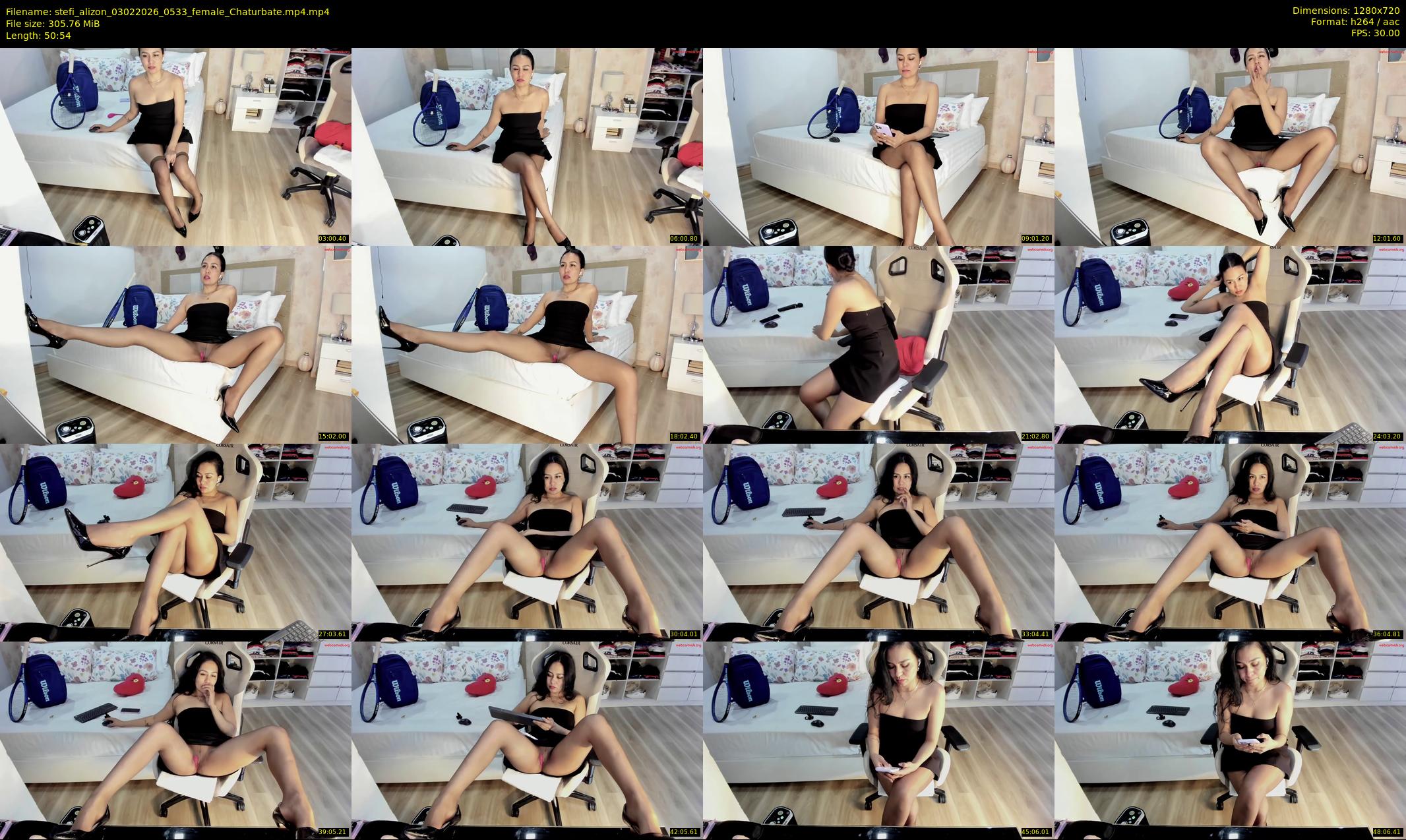 stefi_alizon — 51 minute Chaturbate female cam show recording, 720p, Feb 3, 2026