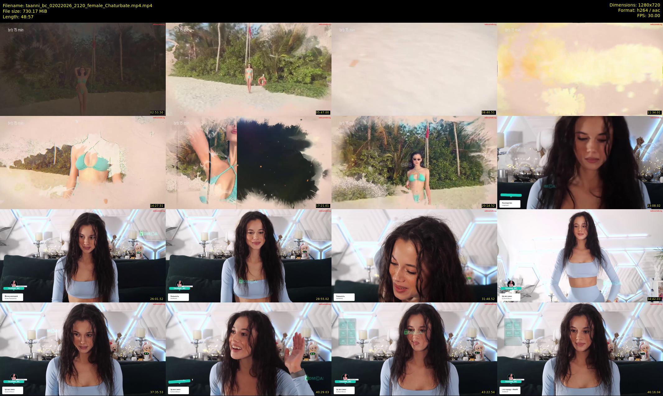 taanni_bc — 49 minute Chaturbate female cam show recording, 720p, Feb 2, 2026