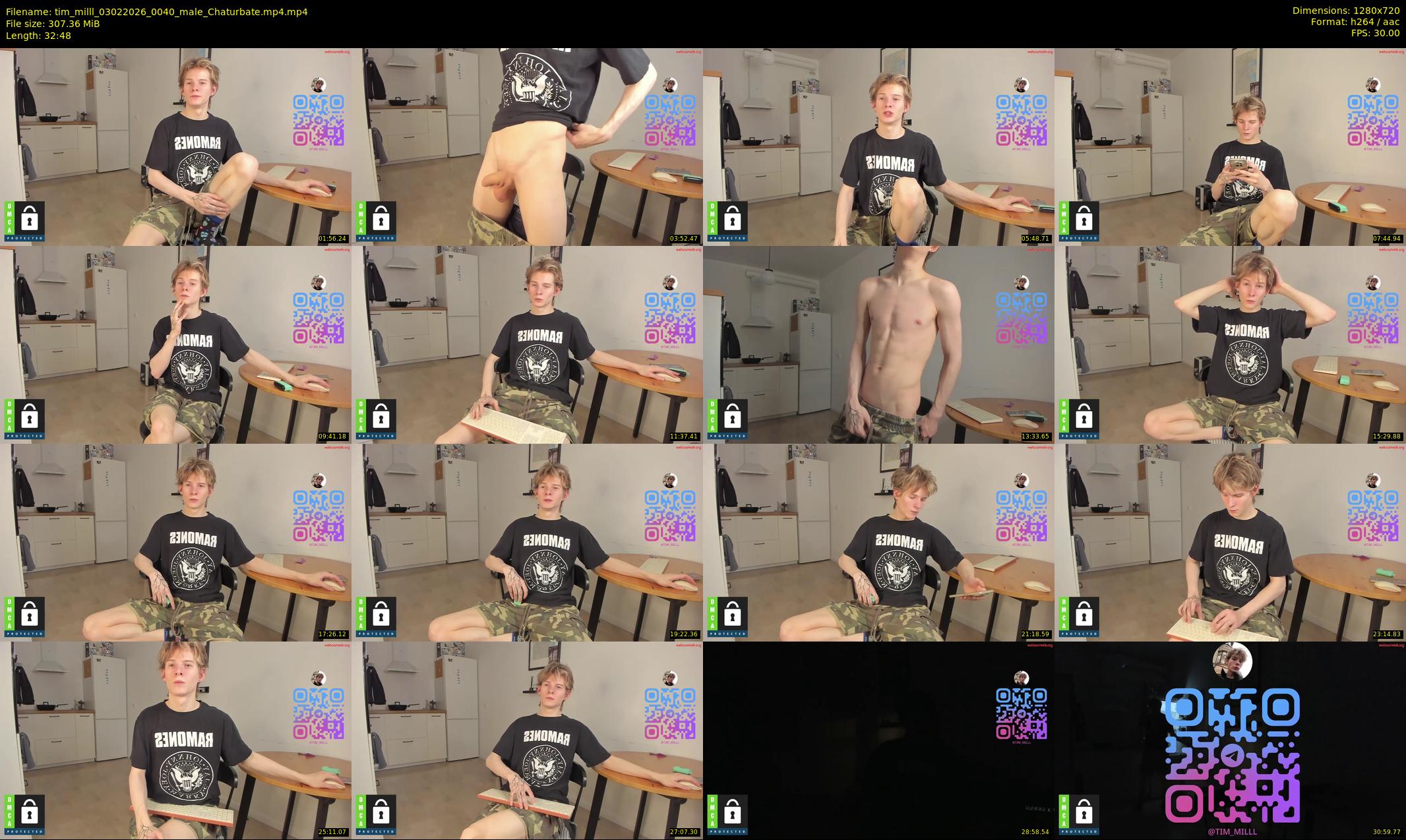 tim_milll — 33 minute Chaturbate male cam show recording, 720p, Feb 3, 2026