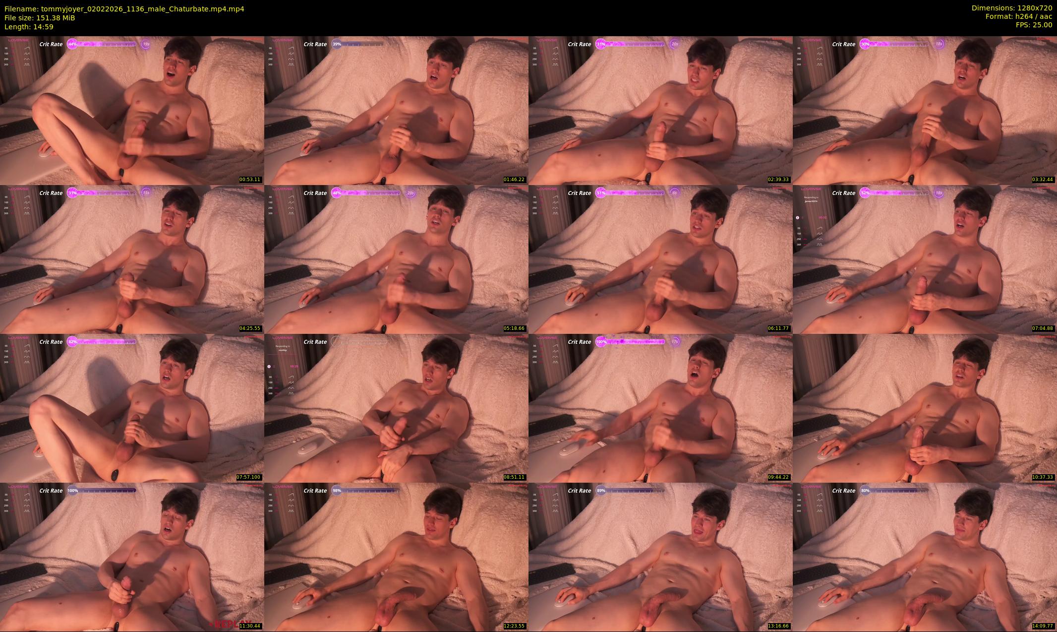 tommyjoyer — 15 minute Chaturbate male cam show recording, 720p, Feb 2, 2026