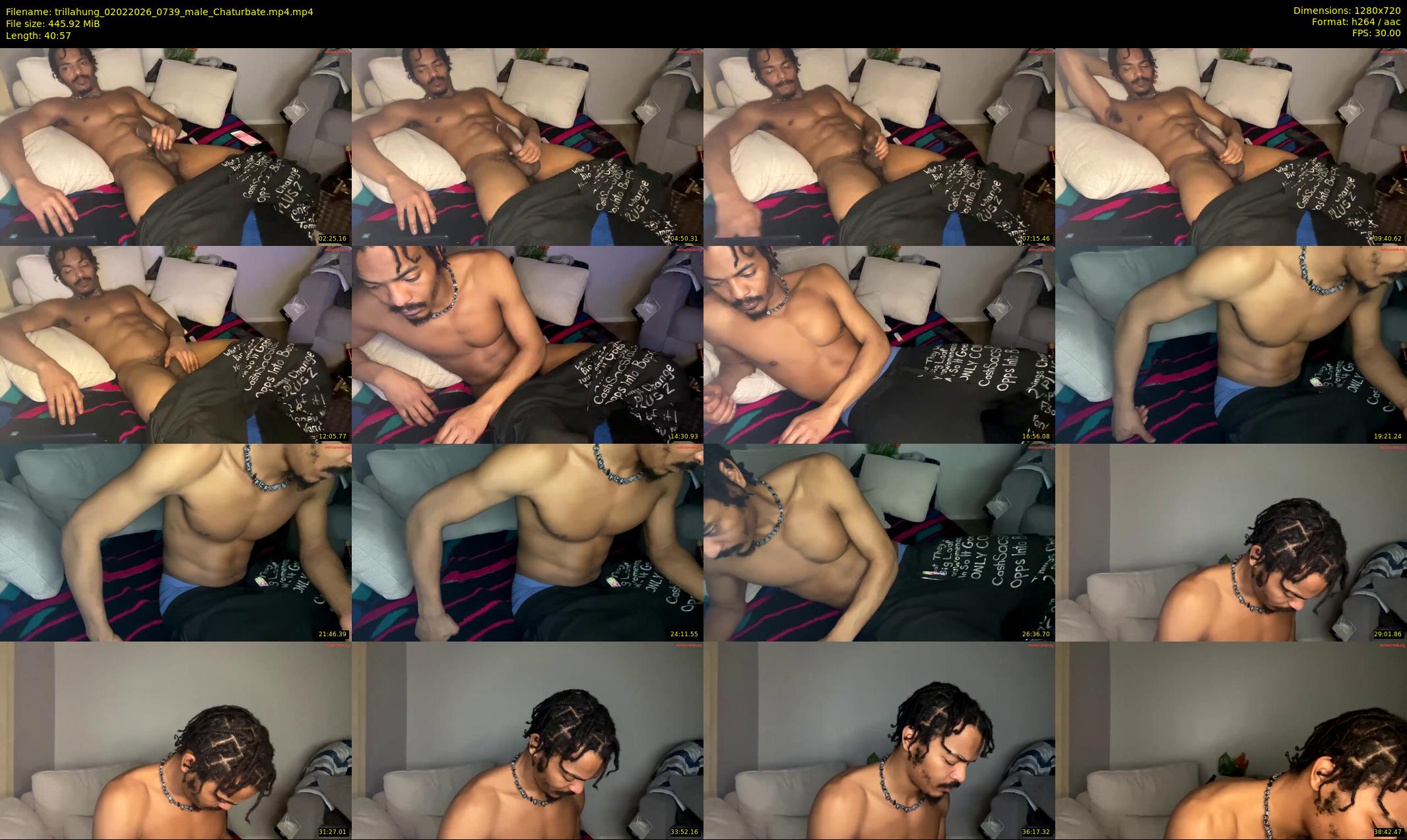 trillahung — 41 minute Chaturbate male cam show recording, 720p, Feb 2, 2026