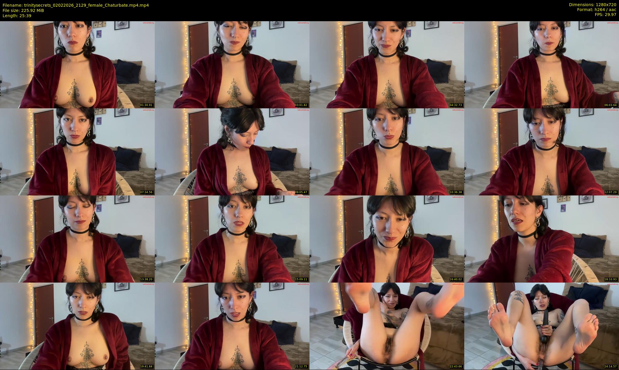 trinitysecrets — 26 minute Chaturbate female cam show recording, 720p, Feb 2, 2026