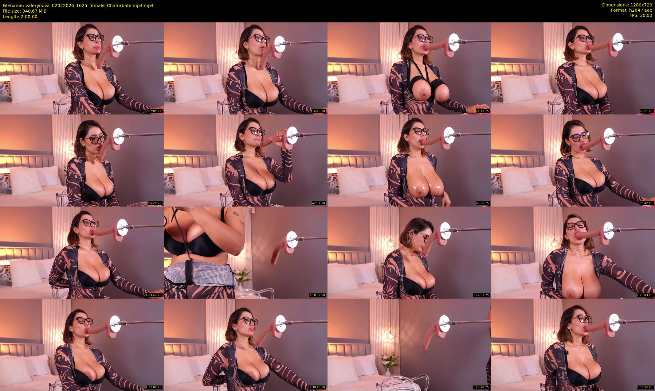 valerynova — 120 minute Chaturbate female cam show recording, 720p, Feb 2, 2026