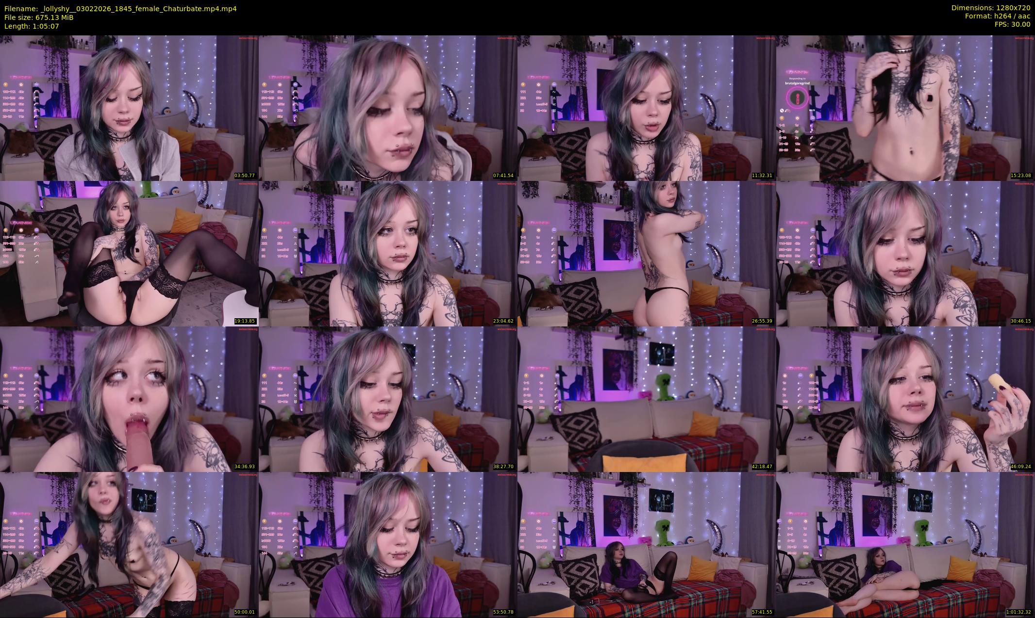 _lollyshy_ — 66 minute Chaturbate female cam show recording, 720p, Feb 3, 2026