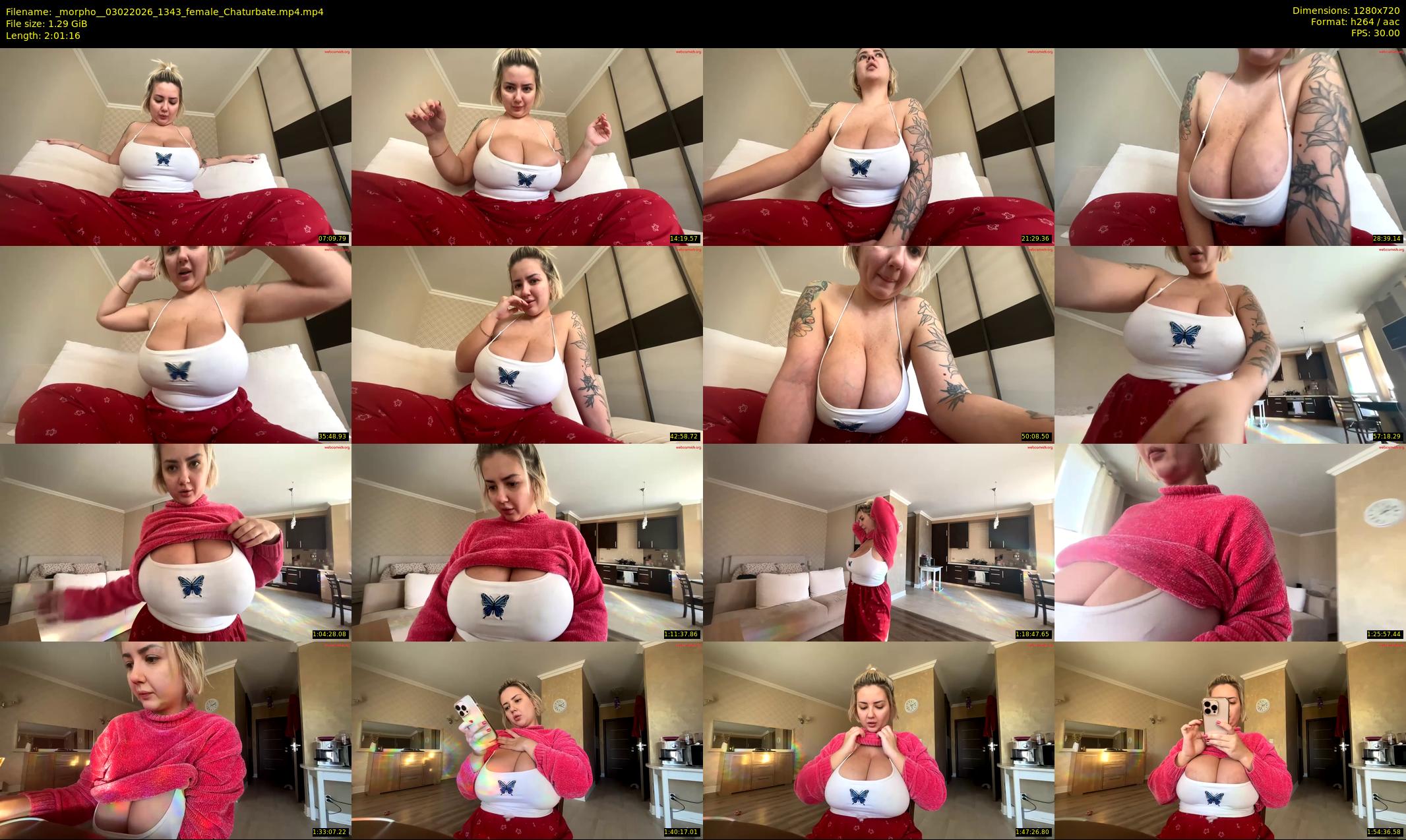 _morpho_ — 122 minute Chaturbate female cam show recording, 720p, Feb 3, 2026