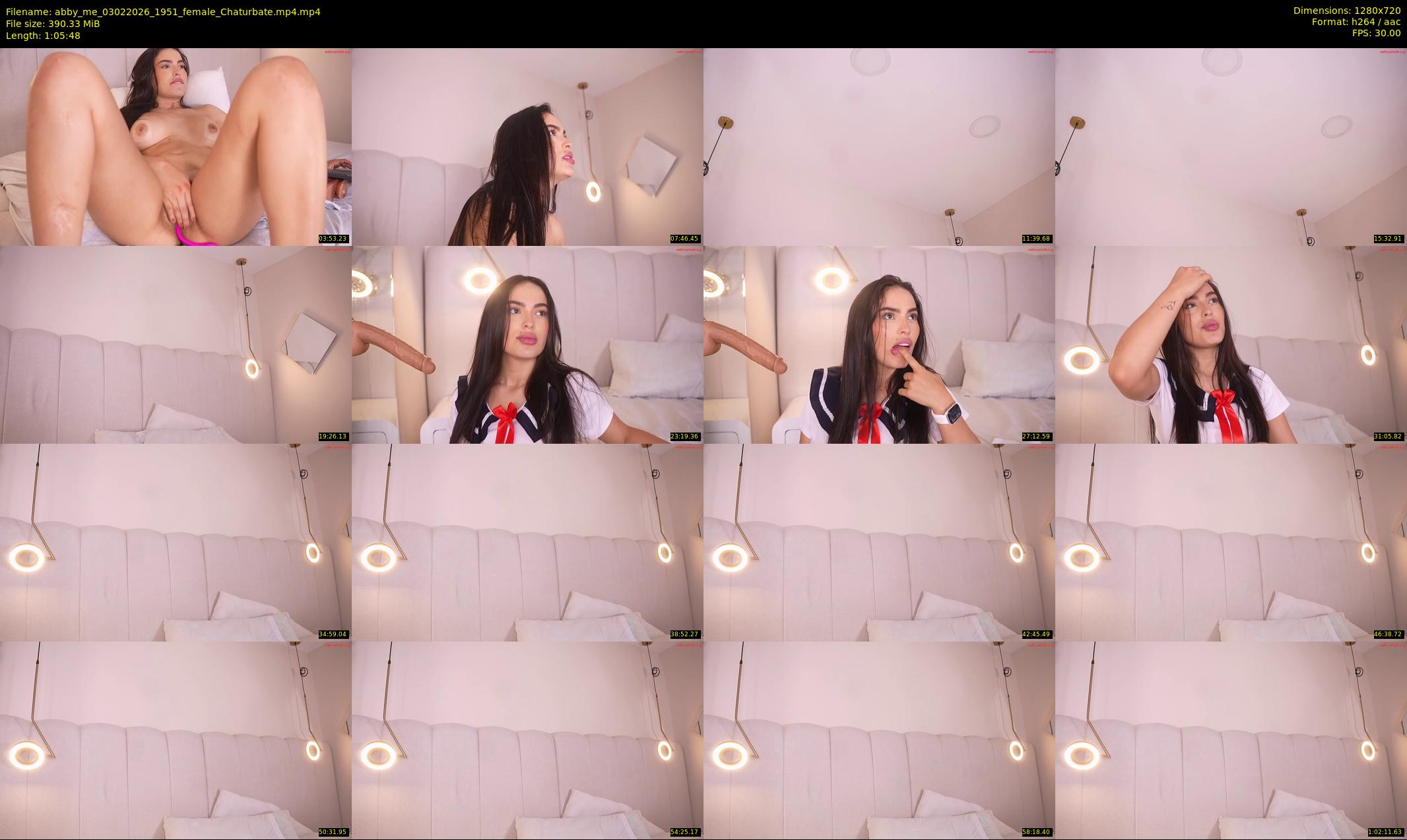 abby_me — 66 minute Chaturbate female cam show recording, 720p, Feb 3, 2026
