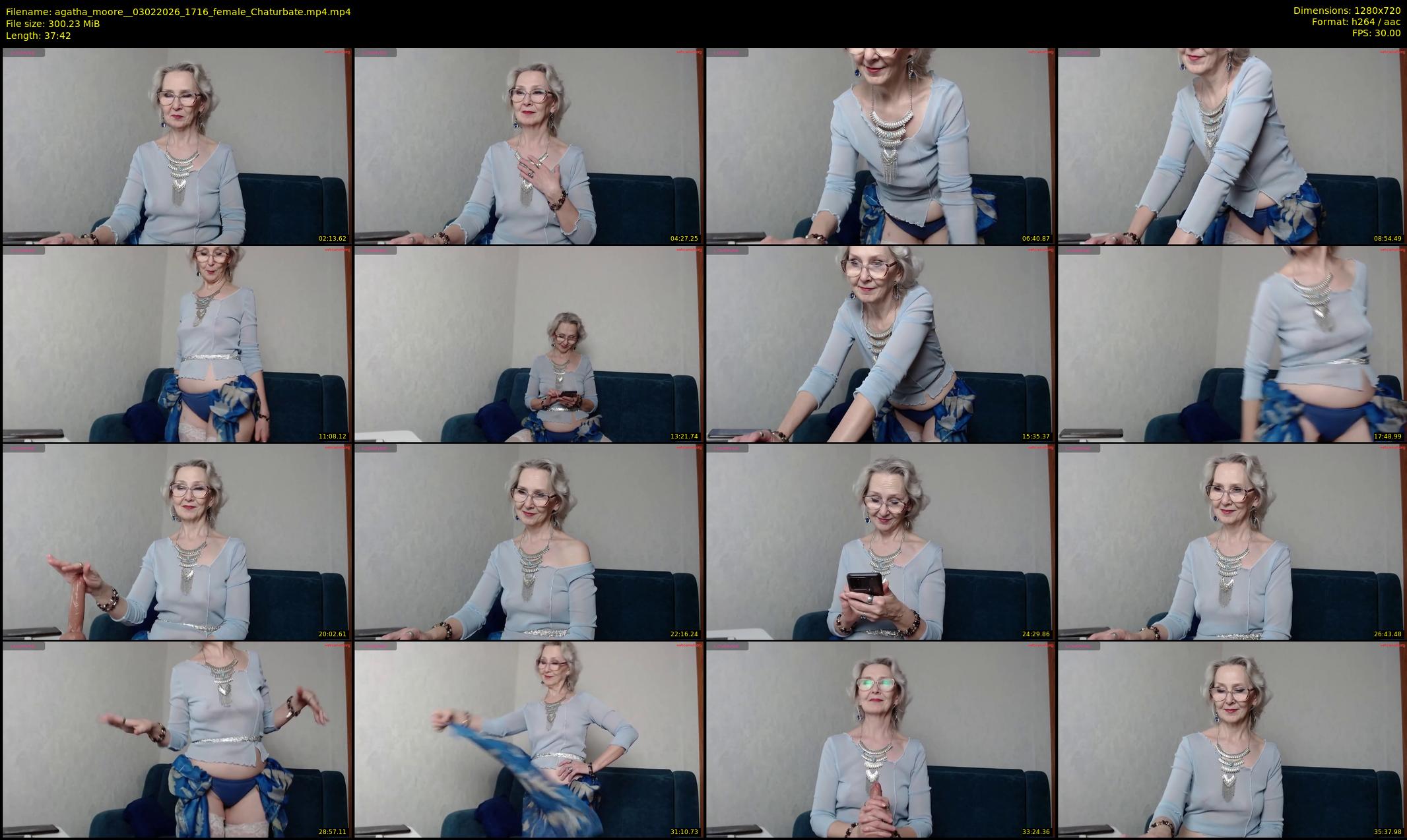 agatha_moore_ — 38 minute Chaturbate female cam show recording, 720p, Feb 3, 2026