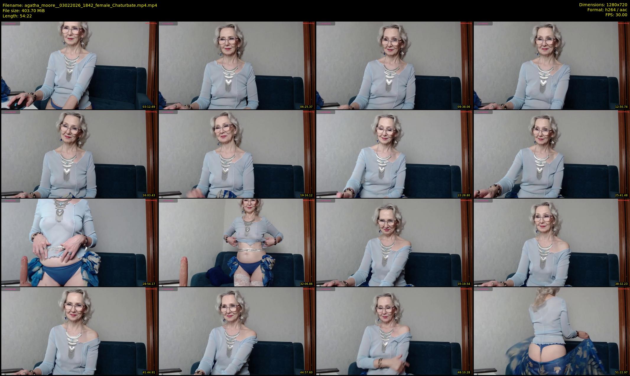 agatha_moore_ — 55 minute Chaturbate female cam show recording, 720p, Feb 3, 2026