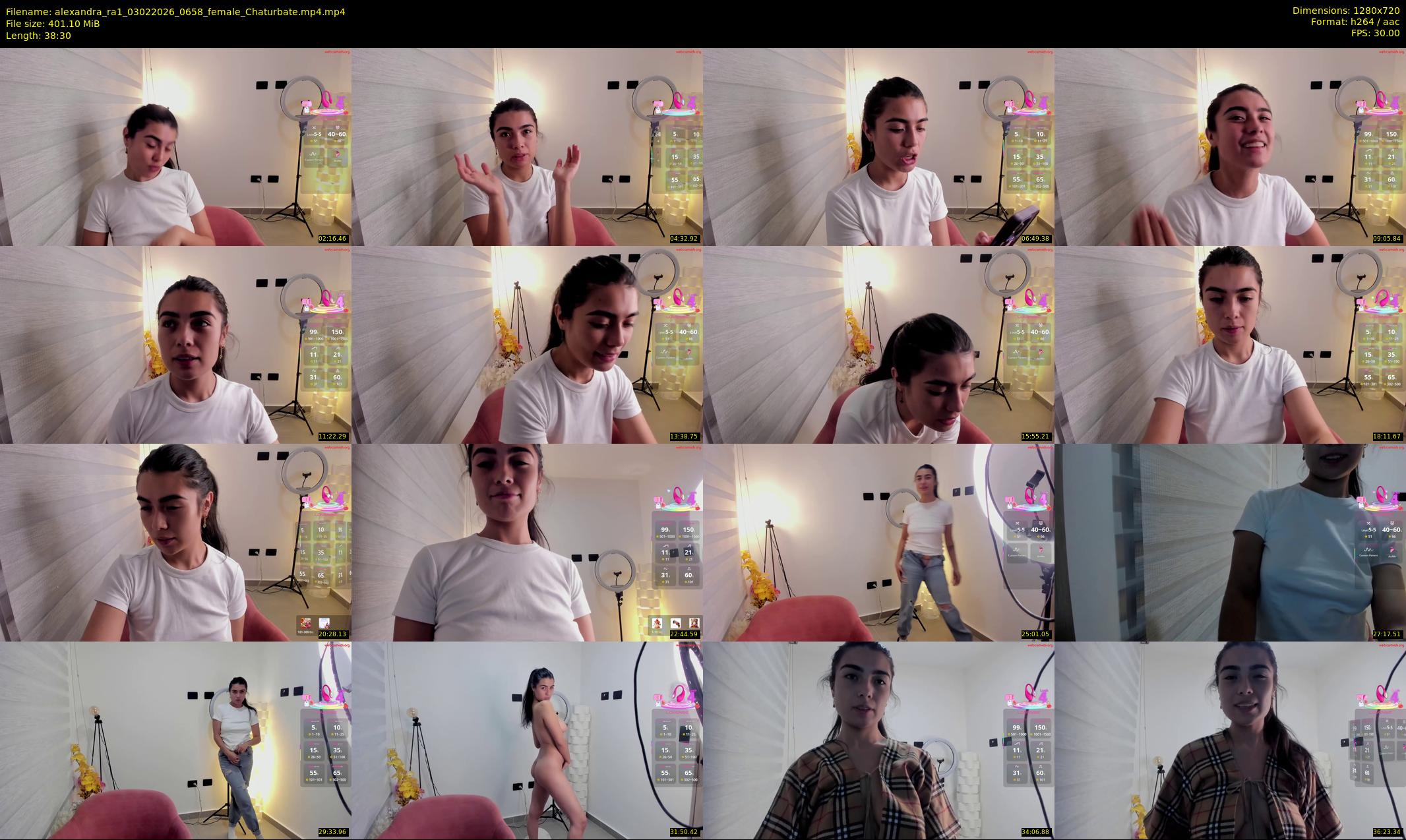 alexandra_ra1 — 39 minute Chaturbate female cam show recording, 720p, Feb 3, 2026