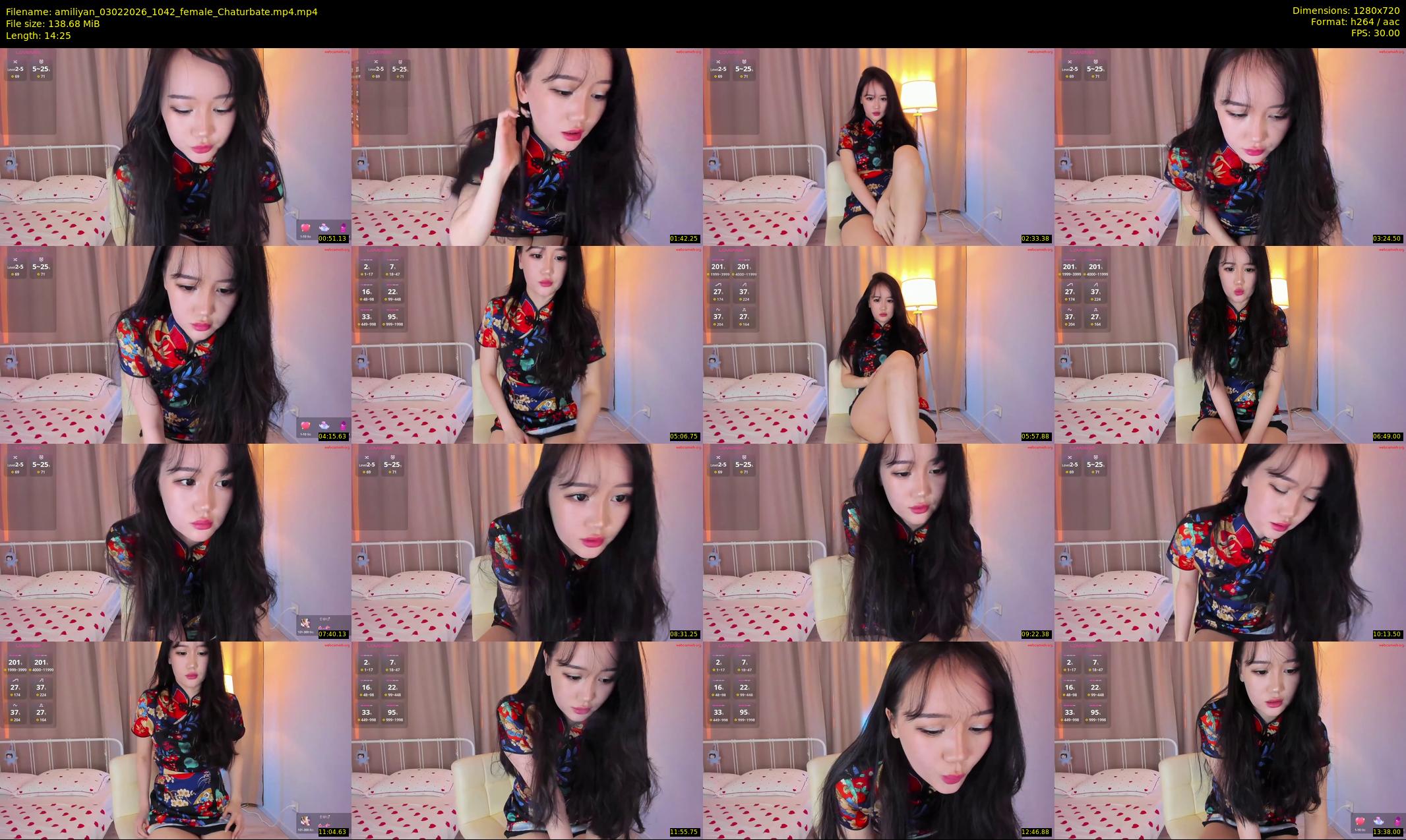 amiliyan — 15 minute Chaturbate female cam show recording, 720p, Feb 3, 2026