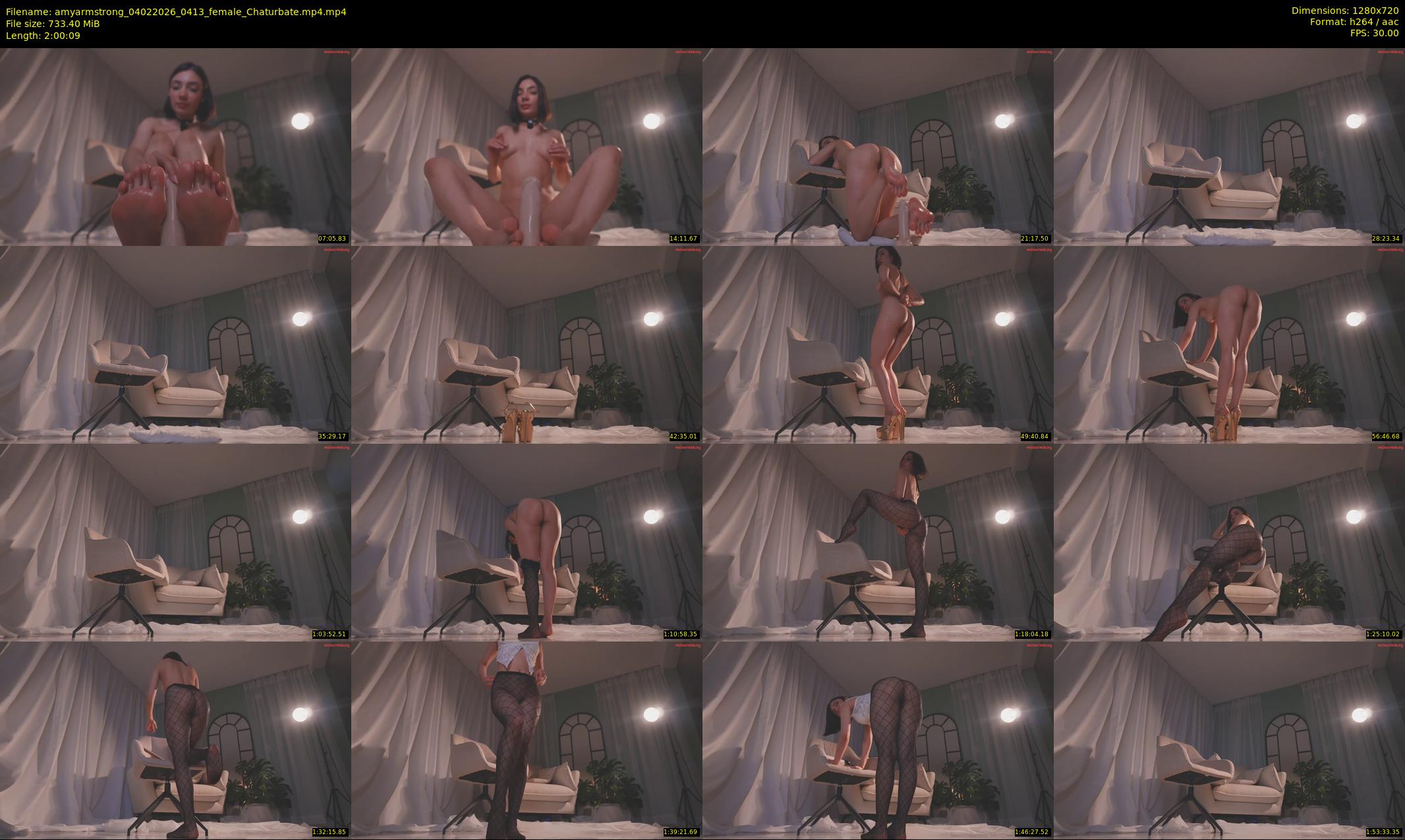 amyarmstrong — 121 minute Chaturbate female cam show recording, 720p, Feb 4, 2026