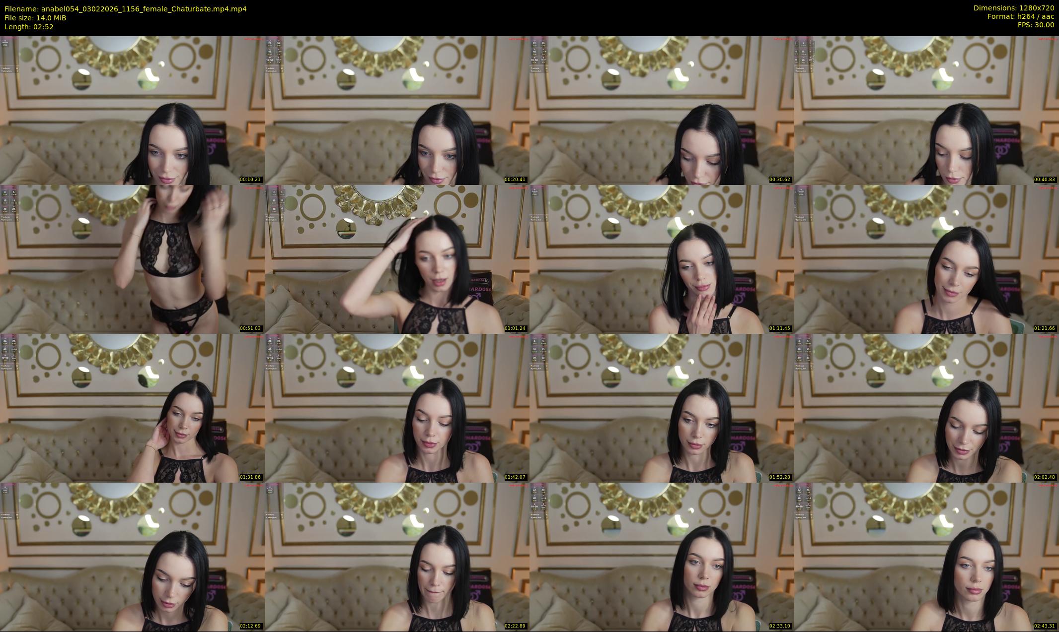 anabel054 — 3 minute Chaturbate female cam show recording, 720p, Feb 3, 2026