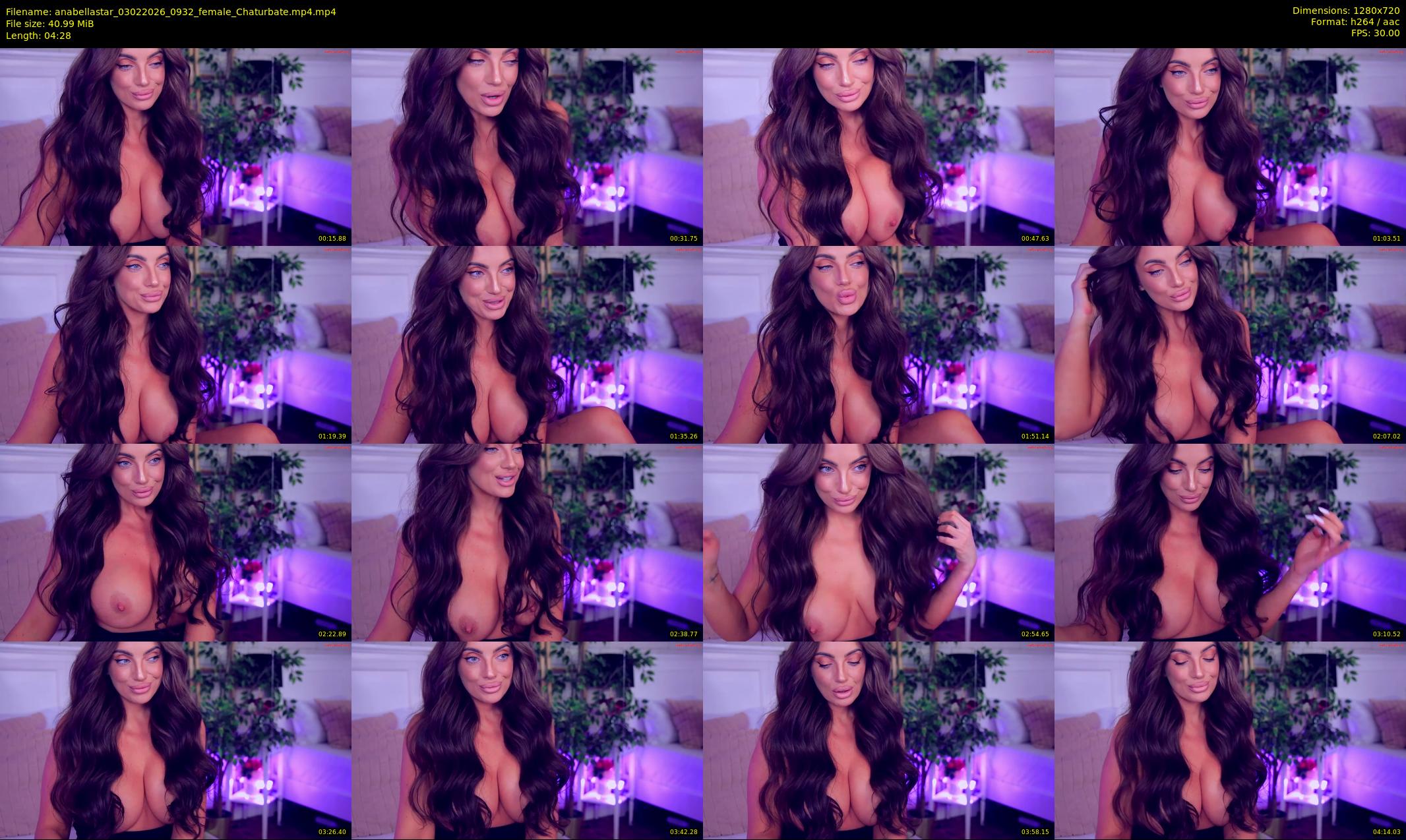 anabellastar — 5 minute Chaturbate female cam show recording, 720p, Feb 3, 2026
