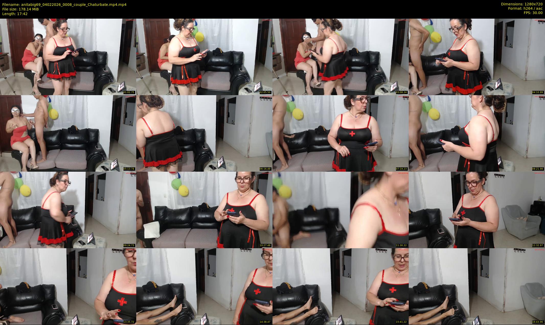 anitabig69 — 18 minute Chaturbate couple cam show recording, 720p, Feb 4, 2026