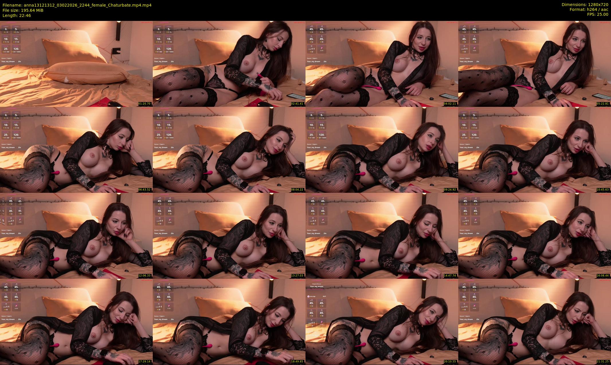 anna13121312 — 23 minute Chaturbate couple cam show recording, 720p, Feb 3, 2026