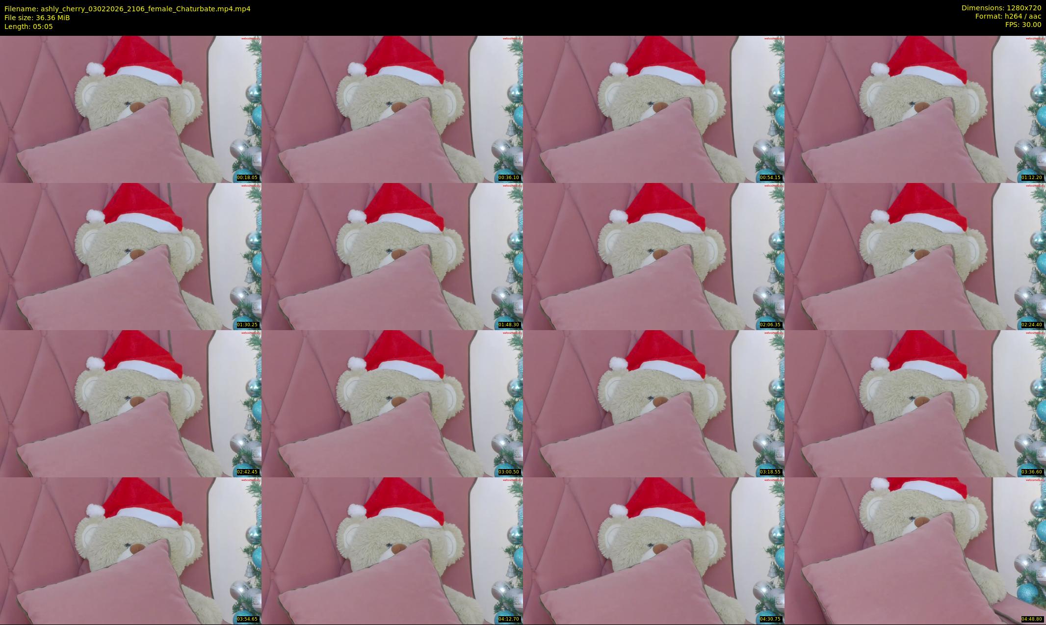ashly_cherry — 6 minute Chaturbate female cam show recording, 720p, Feb 3, 2026