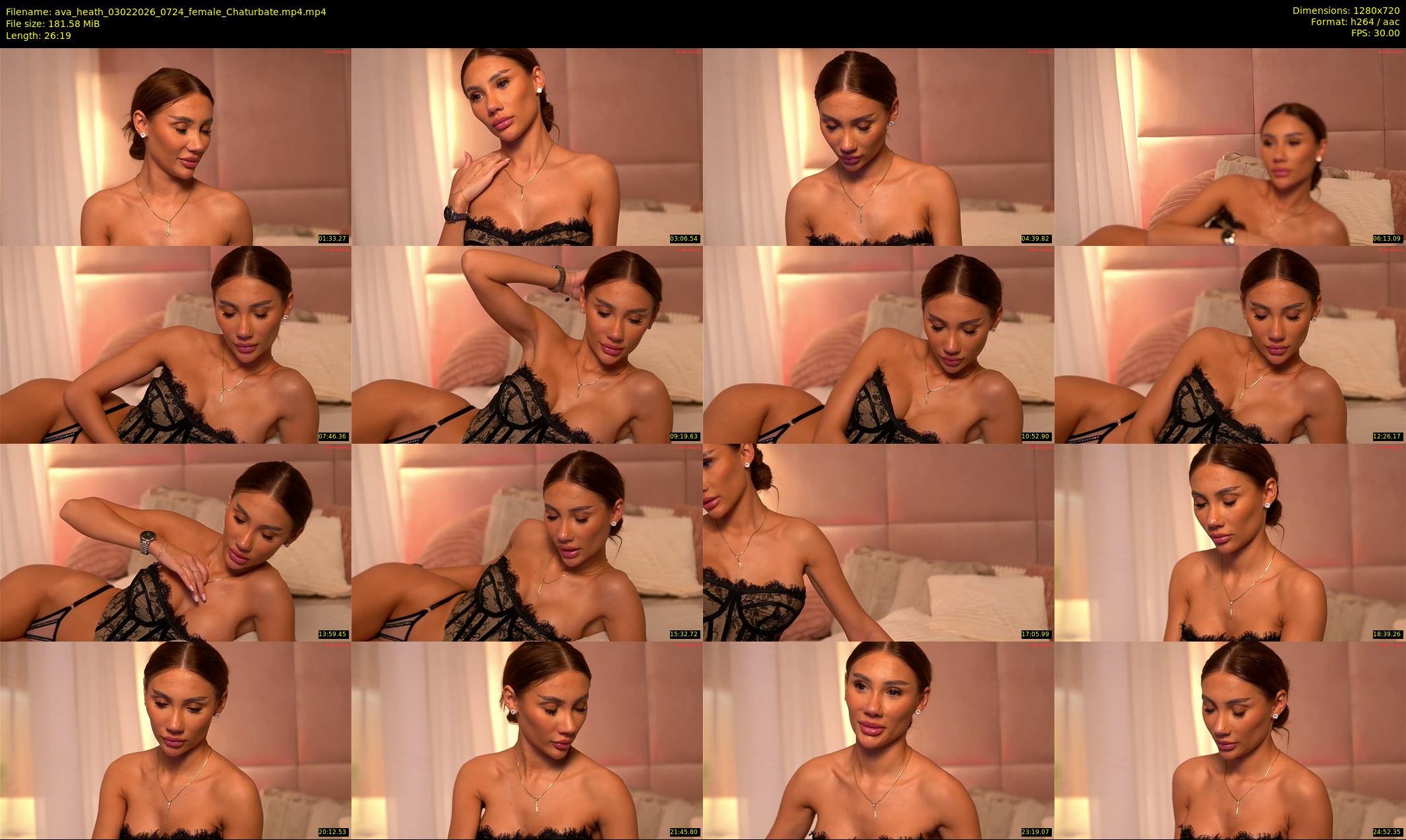 ava_heath — 27 minute Chaturbate female cam show recording, 720p, Feb 3, 2026