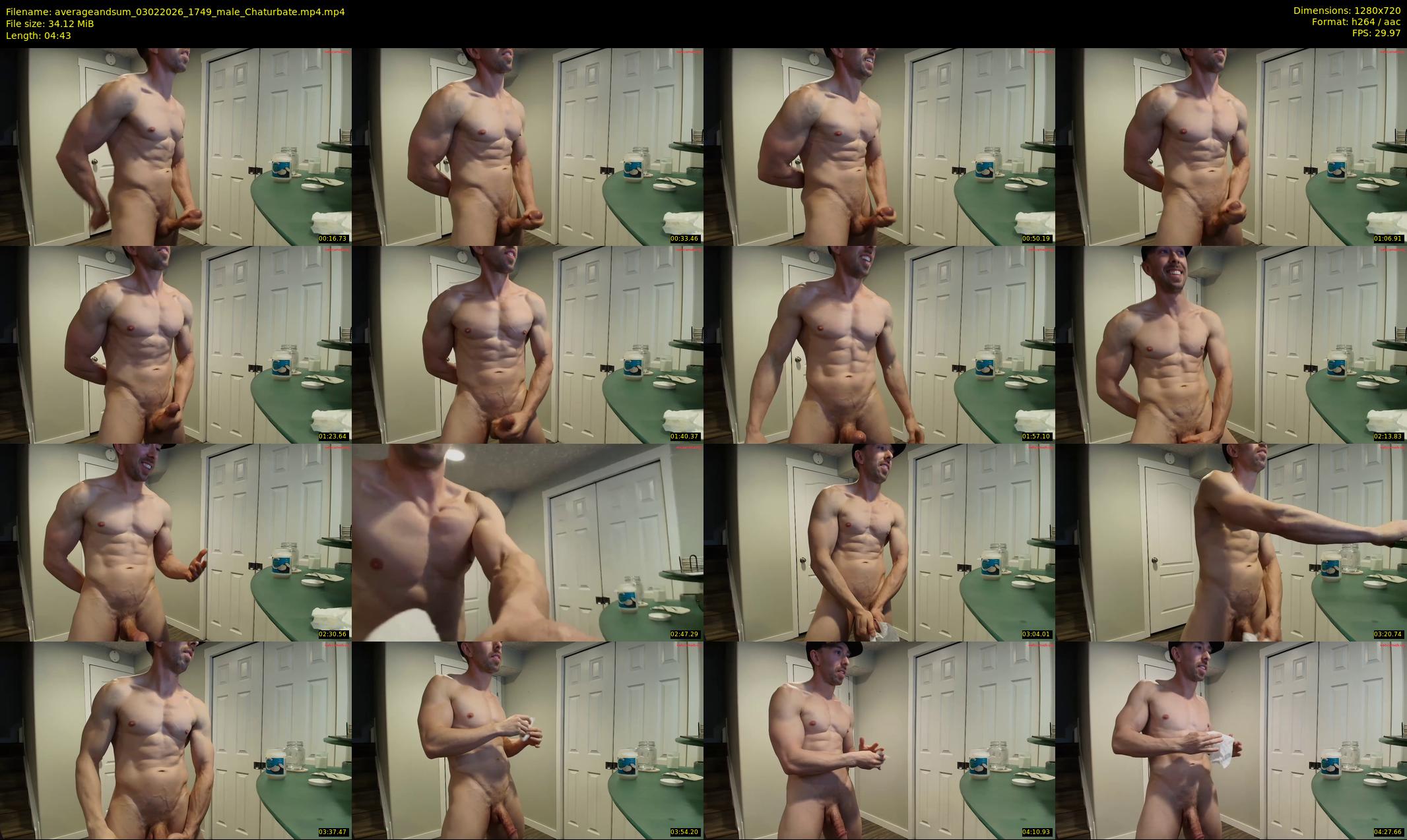 averageandsum — 5 minute Chaturbate male cam show recording, 720p, Feb 3, 2026