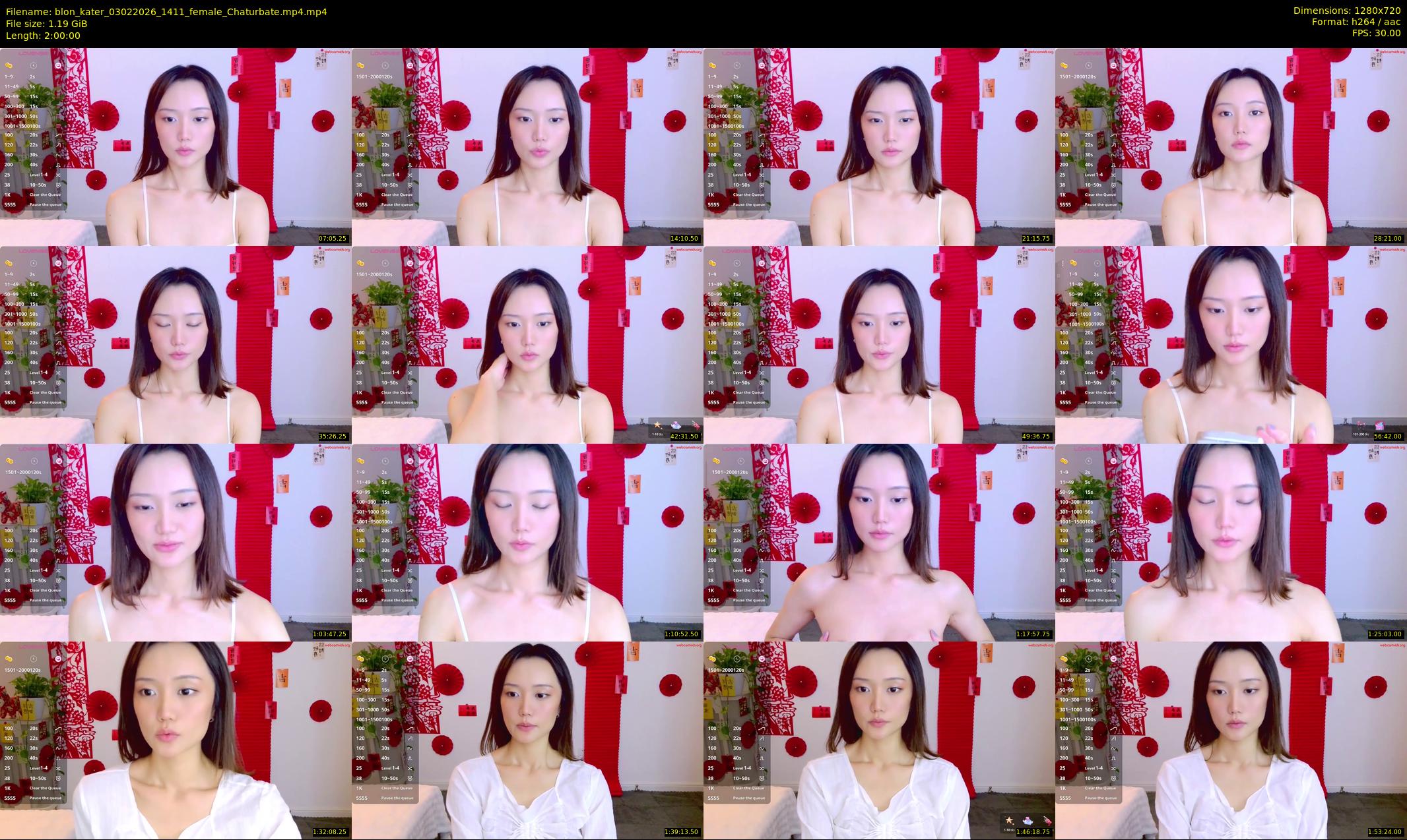 blon_kater — 120 minute Chaturbate female cam show recording, 720p, Feb 3, 2026