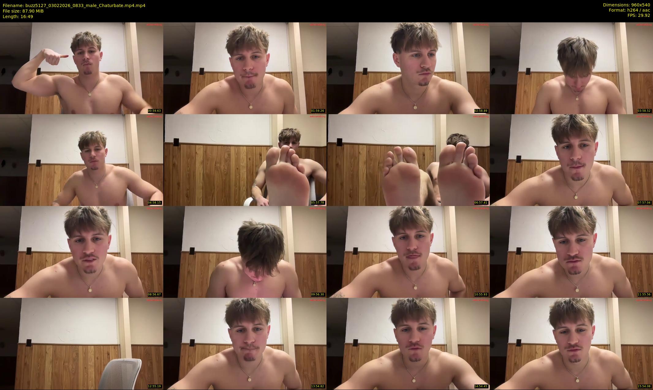 buzz5127 — 17 minute Chaturbate male cam show recording, 480p, Feb 3, 2026