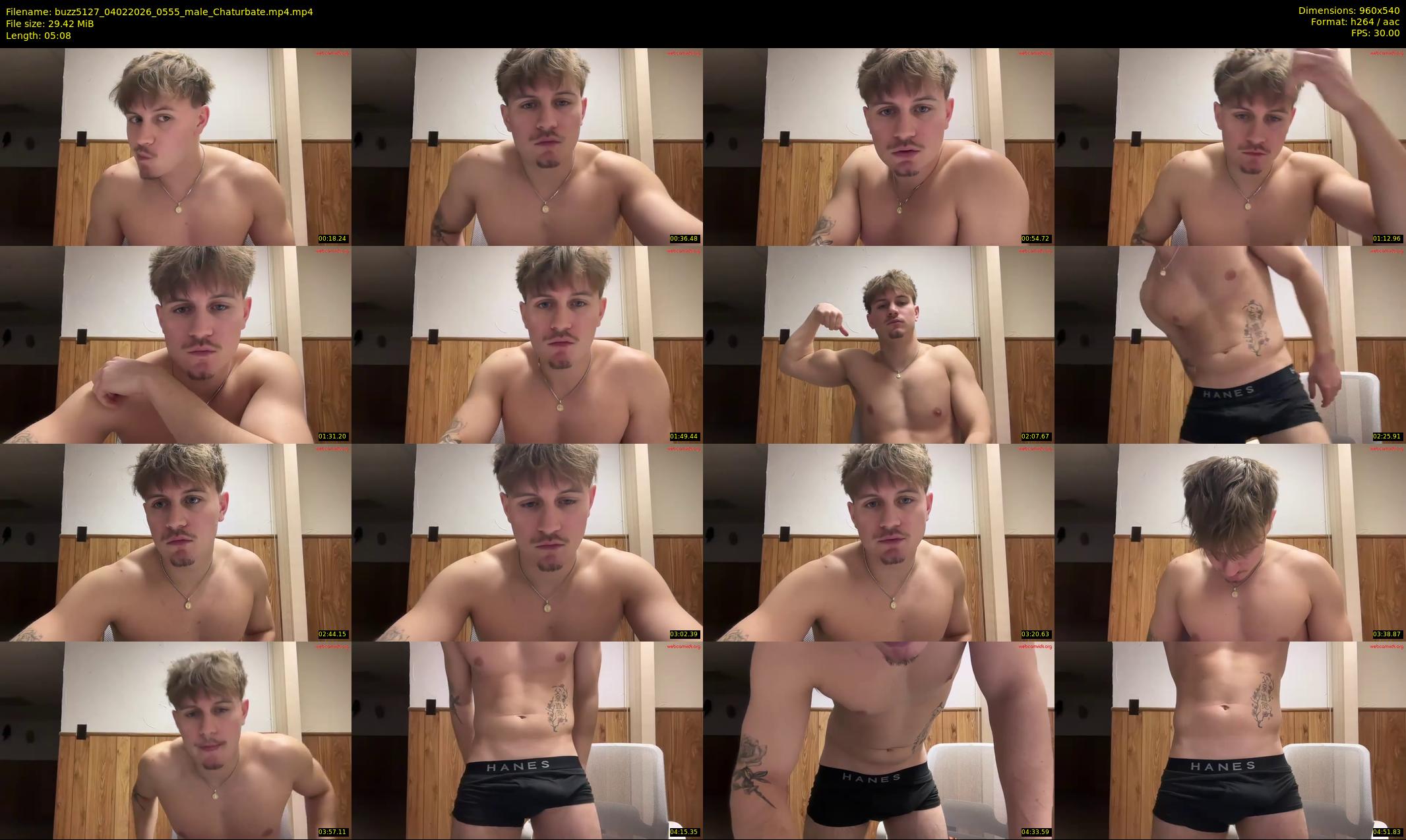buzz5127 — 6 minute Chaturbate male cam show recording, 480p, Feb 4, 2026