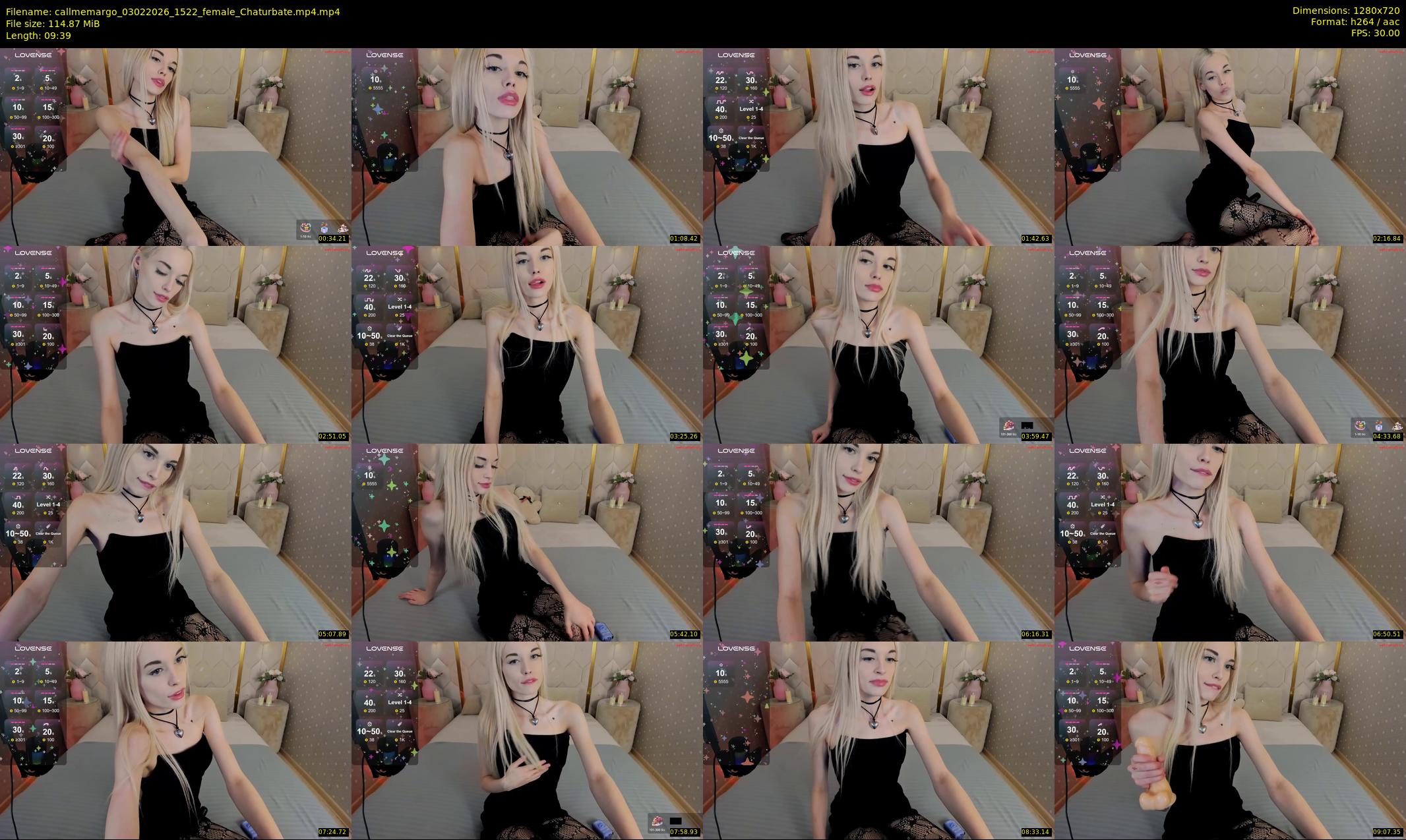 callmemargo — 10 minute Chaturbate female cam show recording, 720p, Feb 3, 2026