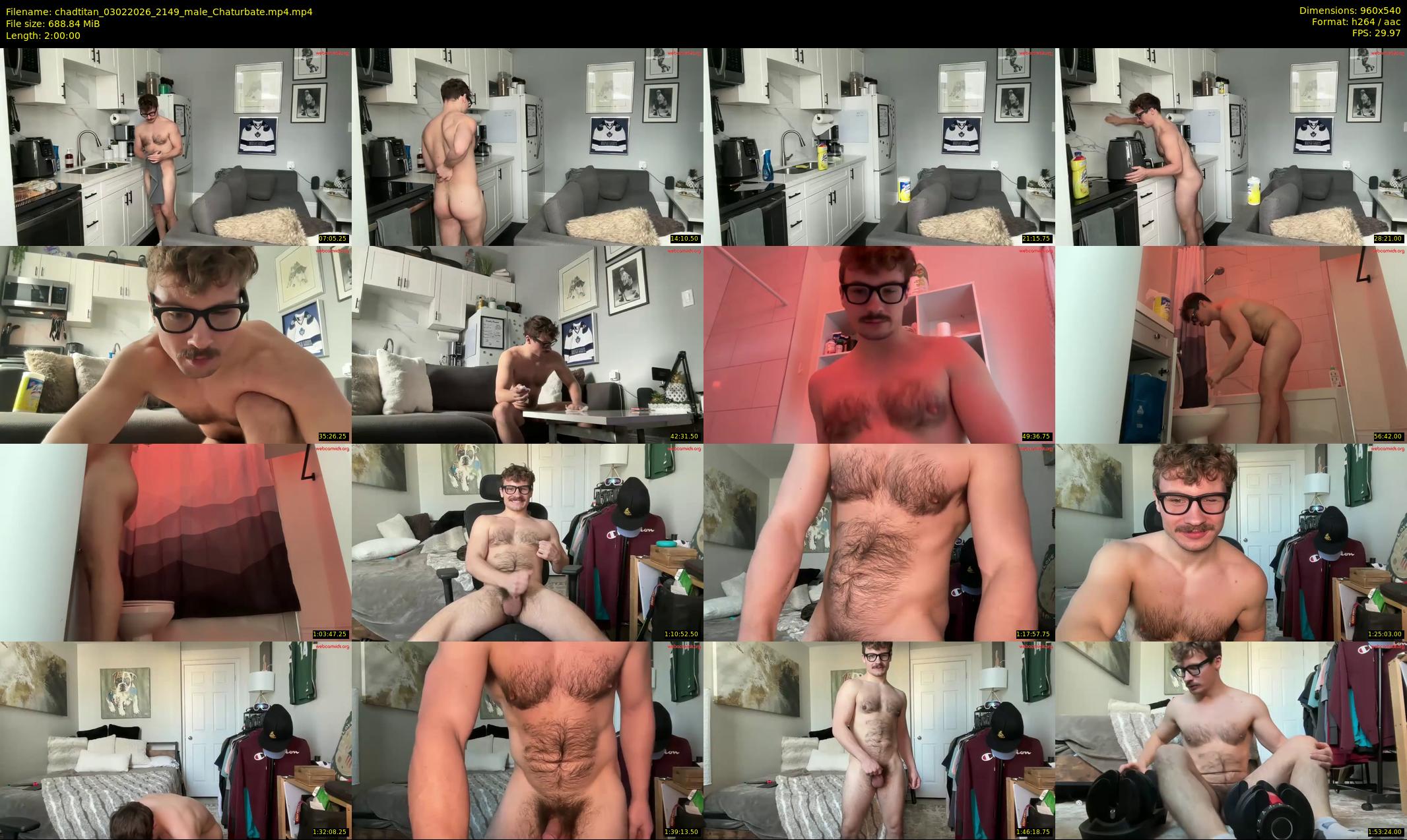 chadtitan — 120 minute Chaturbate male cam show recording, 480p, Feb 3, 2026