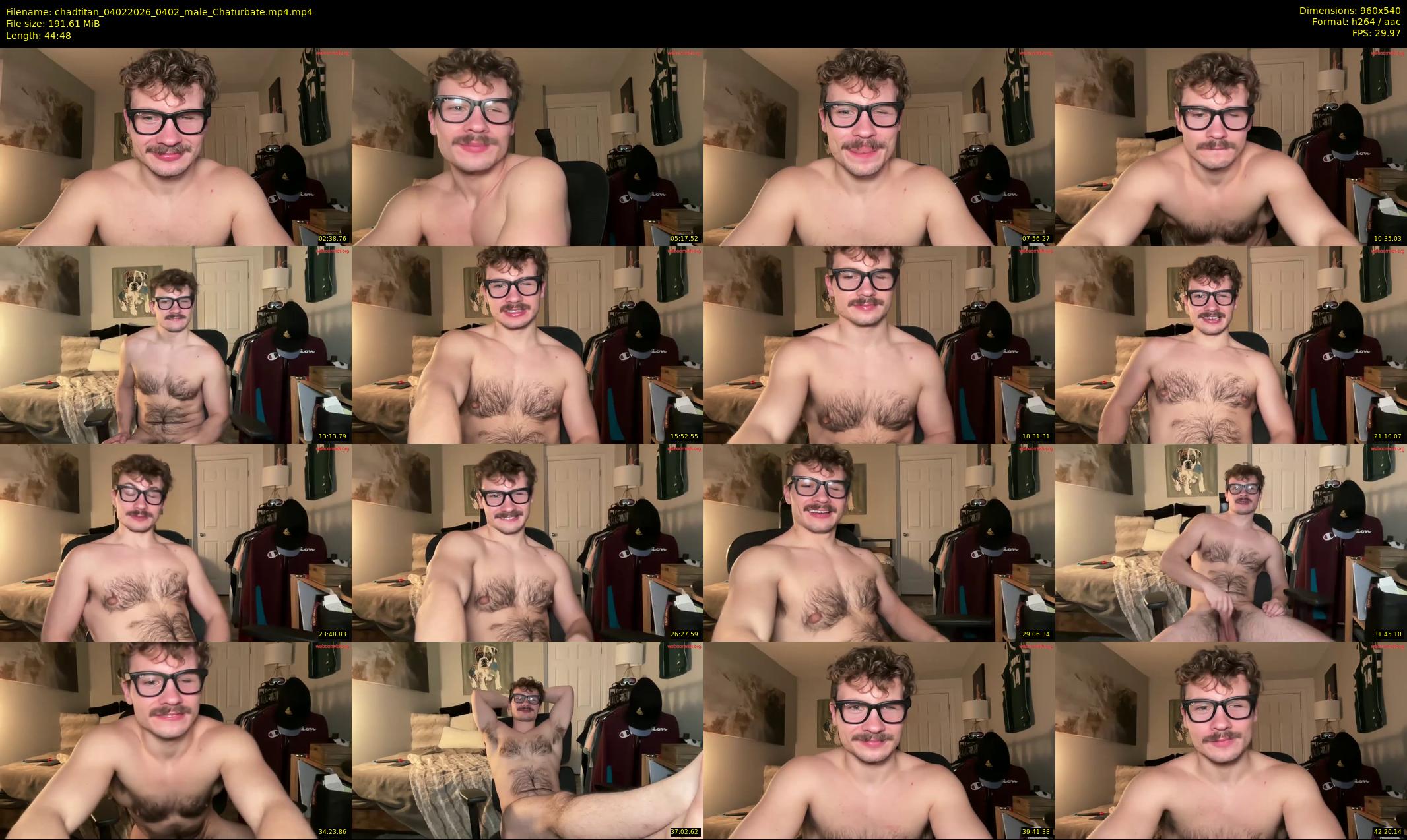 chadtitan — 45 minute Chaturbate male cam show recording, 480p, Feb 4, 2026