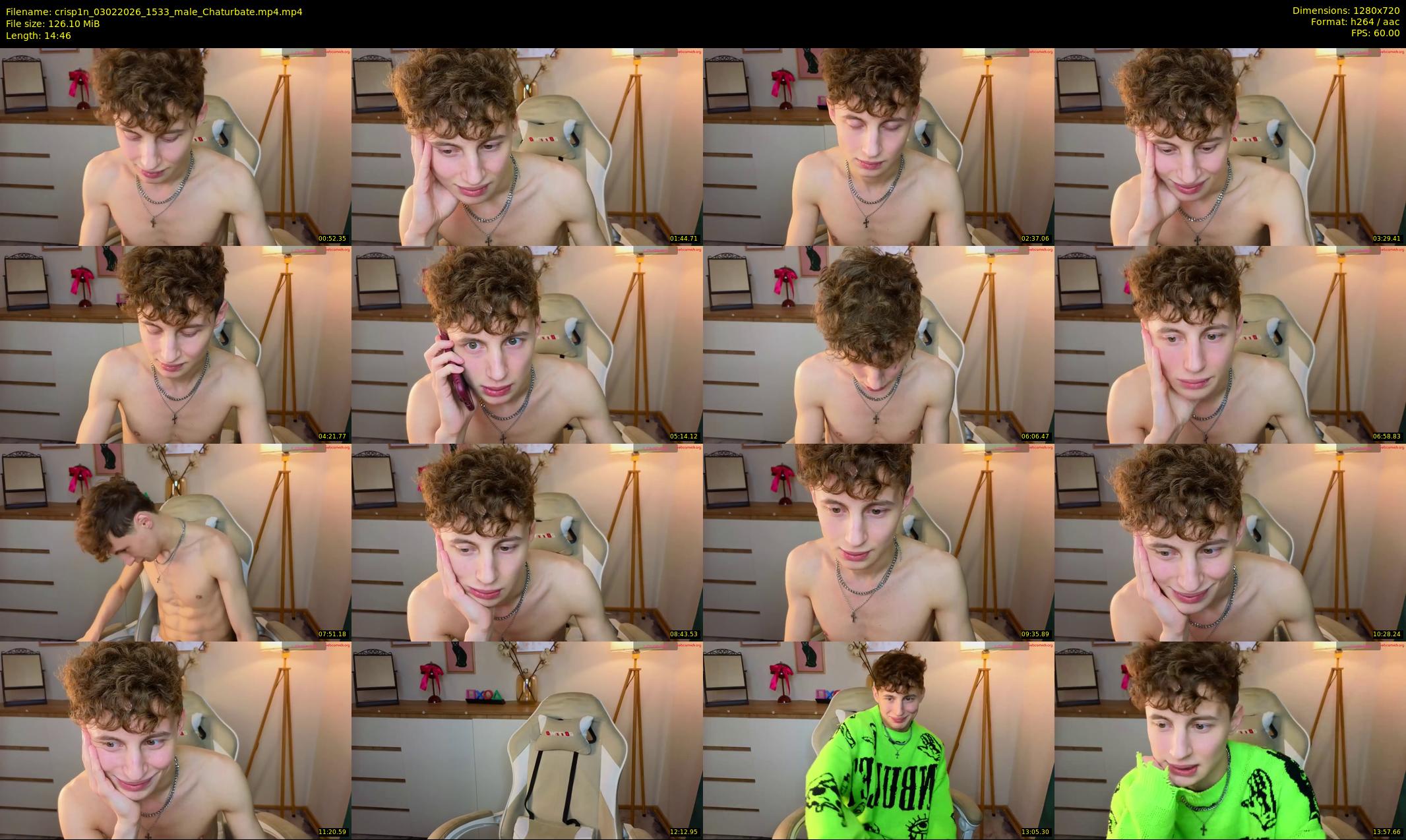 crisp1n — 15 minute Chaturbate male cam show recording, 720p, Feb 3, 2026