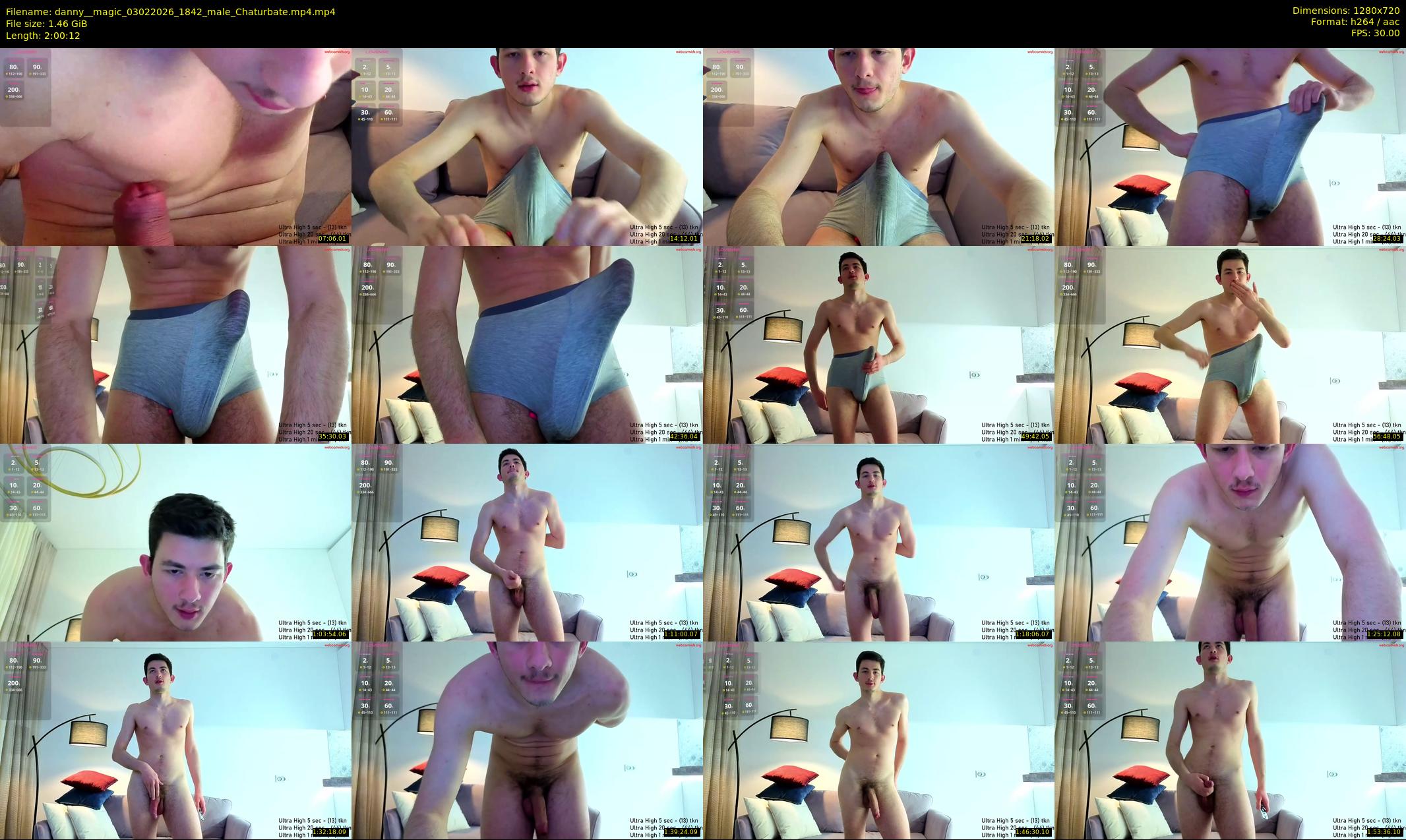 danny__magic — 121 minute Chaturbate male cam show recording, 720p, Feb 3, 2026