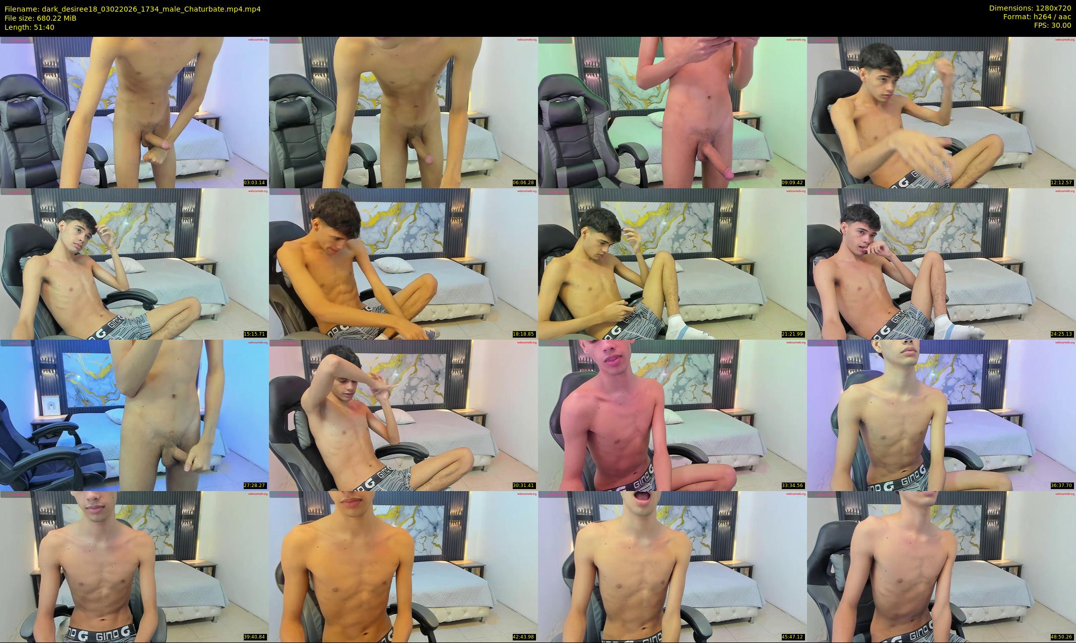 dark_desiree18 — 52 minute Chaturbate male cam show recording, 720p, Feb 3, 2026